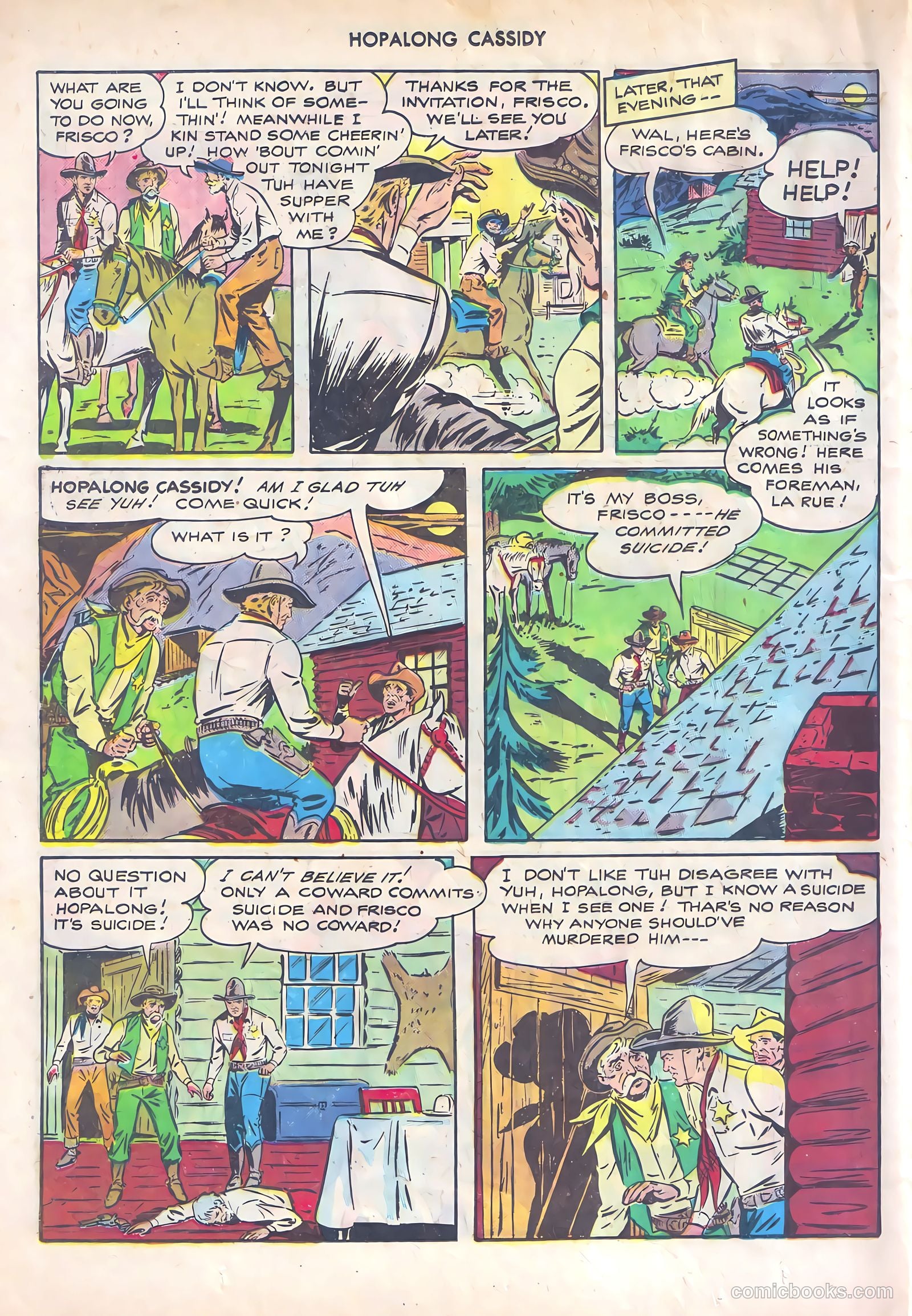 Hopalong Cassidy #10 (1947) — page 18 of 52