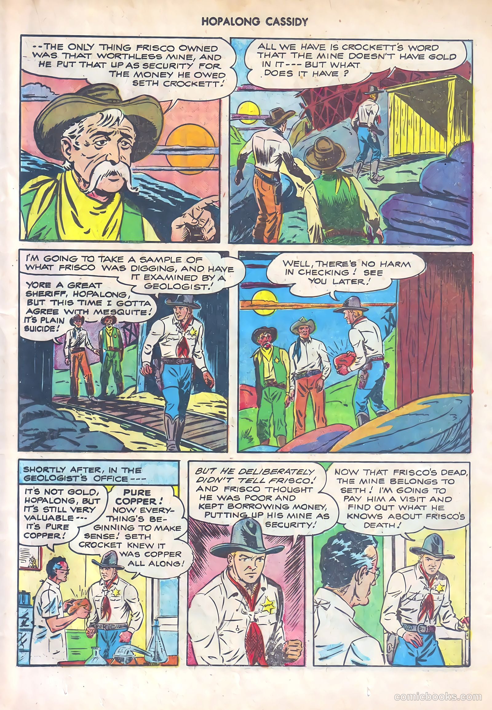 Hopalong Cassidy #10 (1947) — page 19 of 52