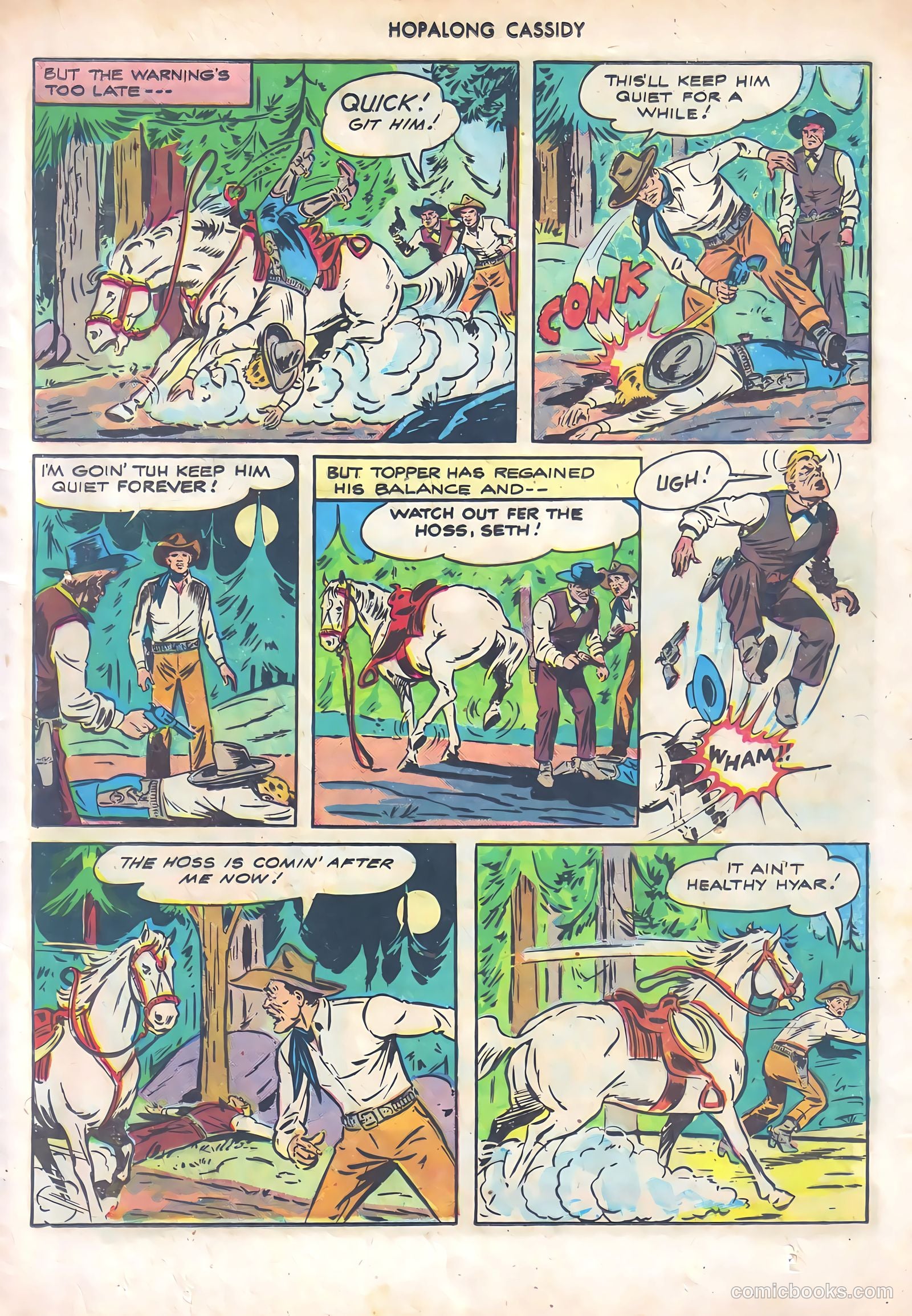 Hopalong Cassidy #10 (1947) — page 21 of 52