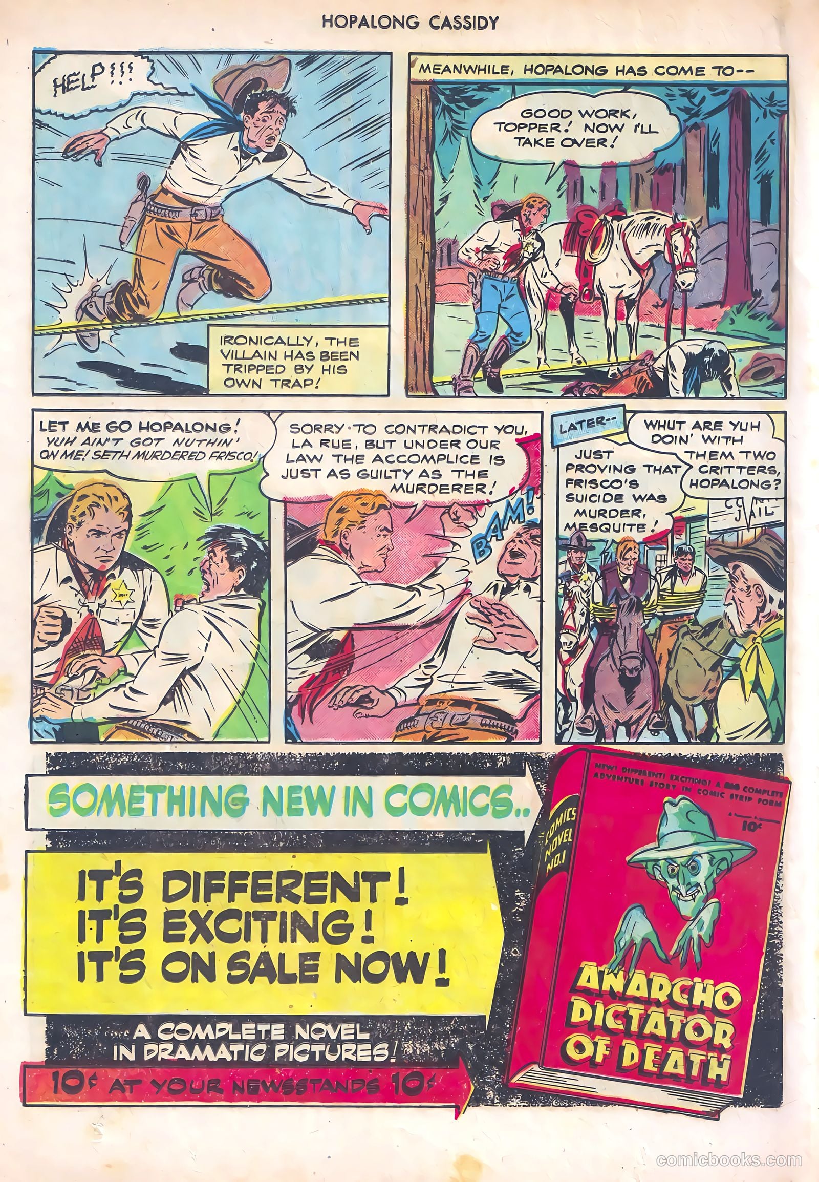 Hopalong Cassidy #10 (1947) — page 22 of 52
