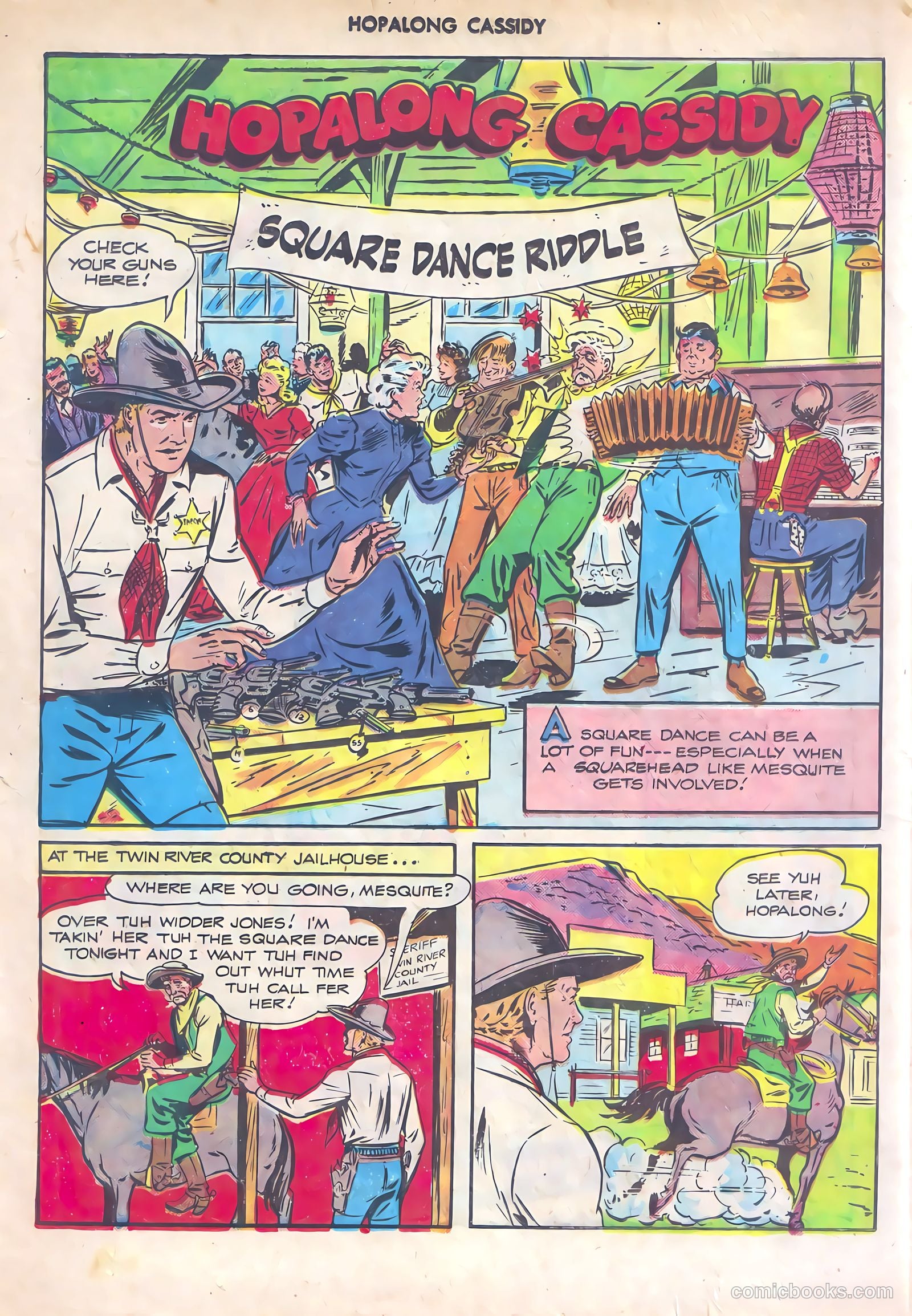 Hopalong Cassidy #10 (1947) — page 26 of 52