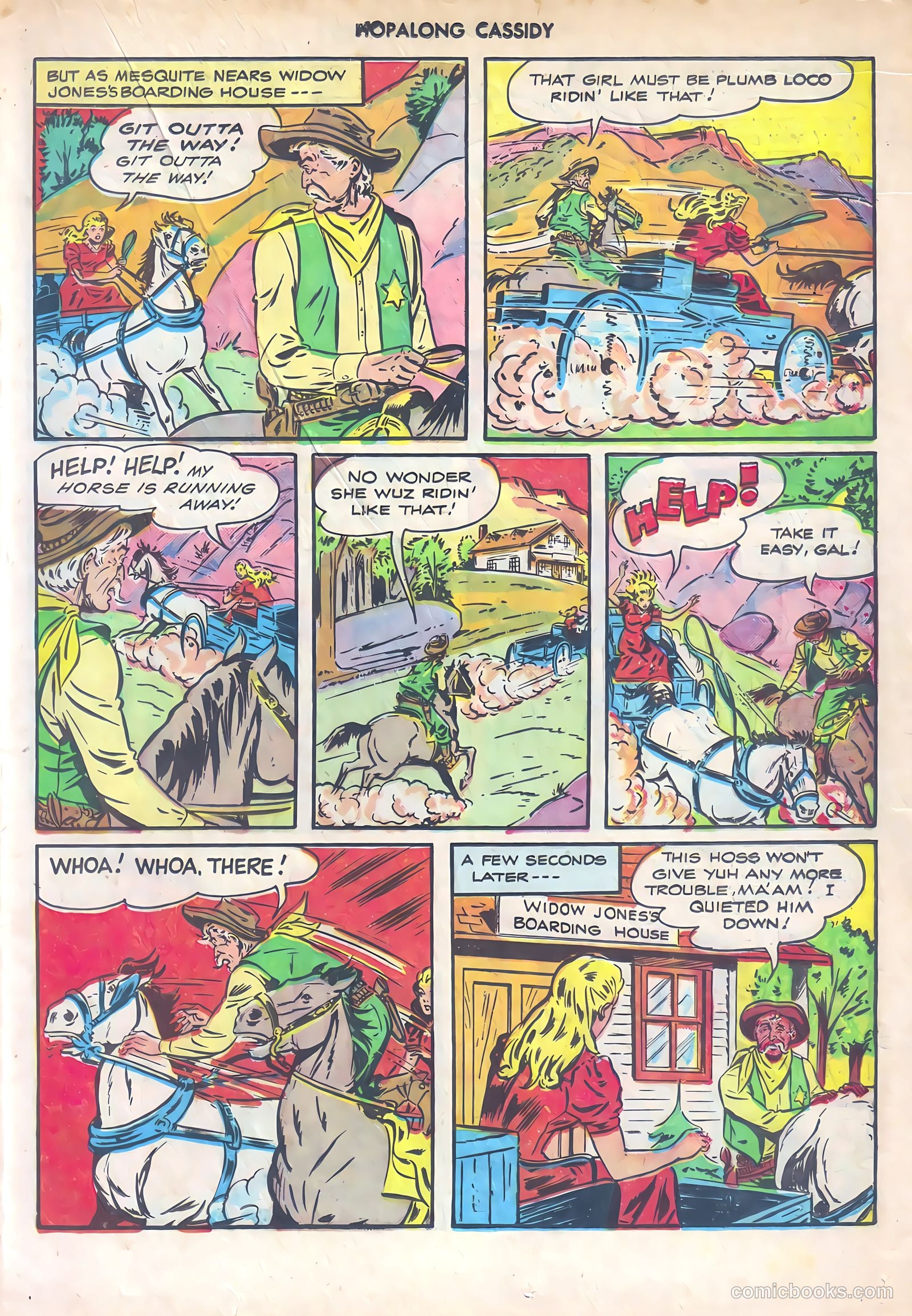 Hopalong Cassidy #10 (1947) — page 27 of 52
