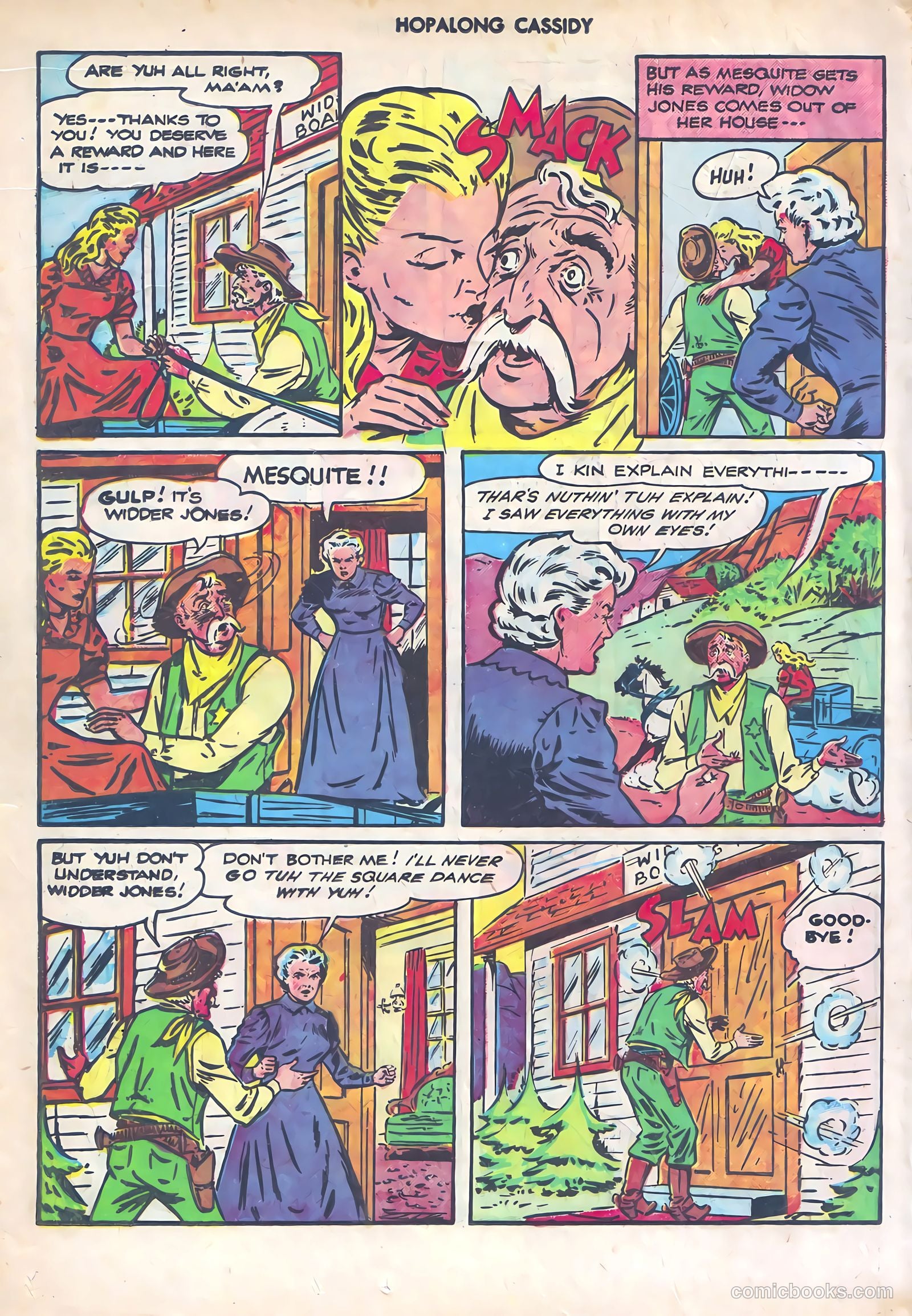 Hopalong Cassidy #10 (1947) — page 28 of 52