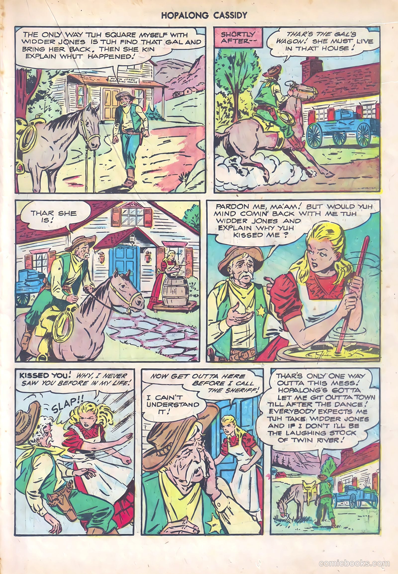 Hopalong Cassidy #10 (1947) — page 29 of 52