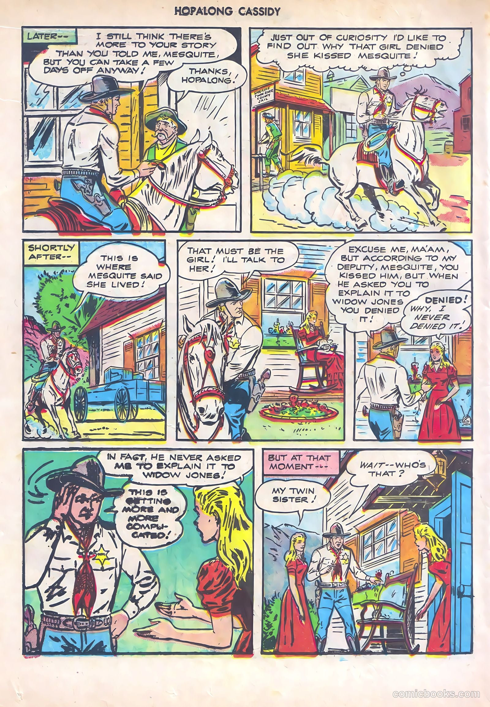 Hopalong Cassidy #10 (1947) — page 30 of 52