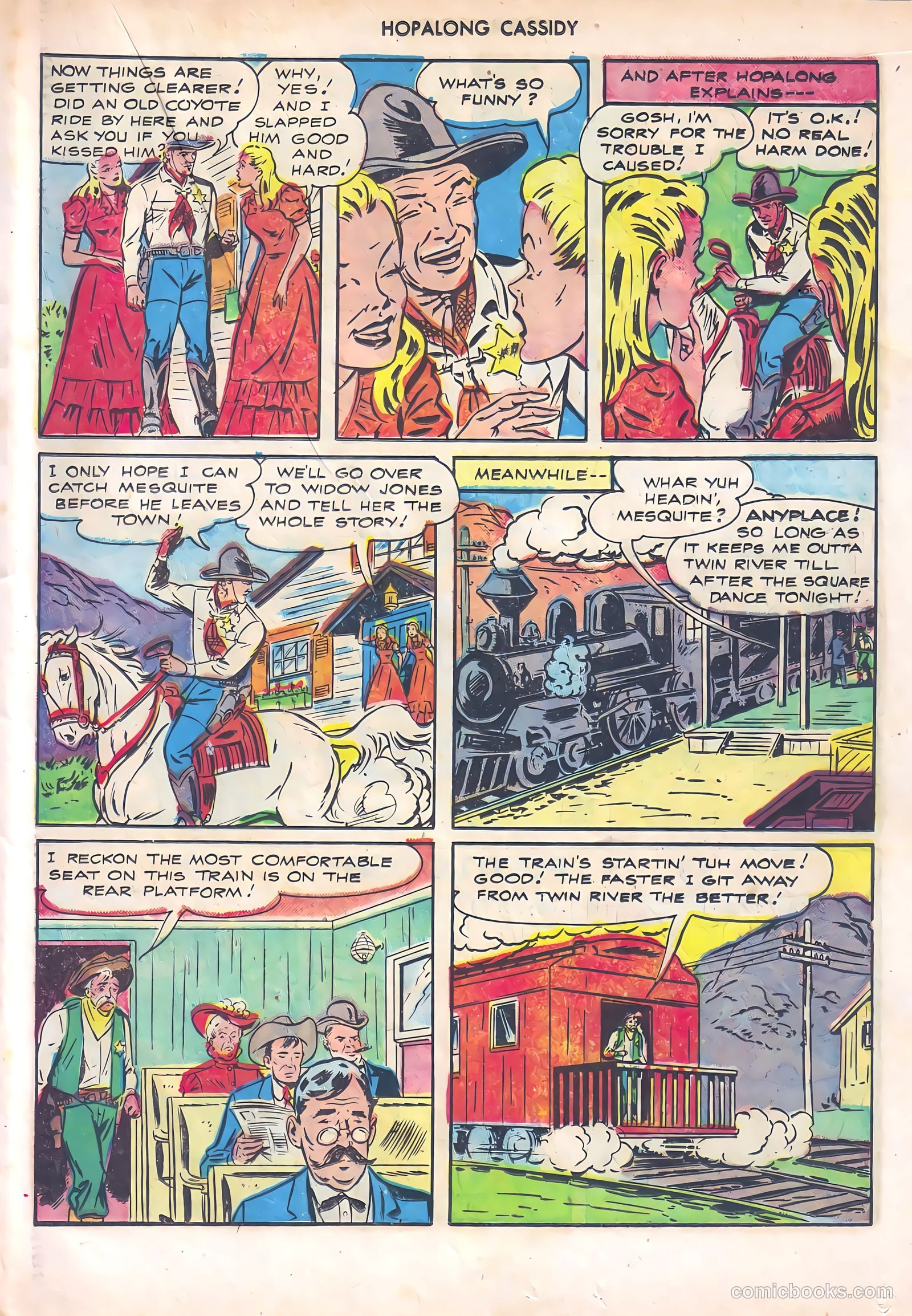 Hopalong Cassidy #10 (1947) — page 31 of 52