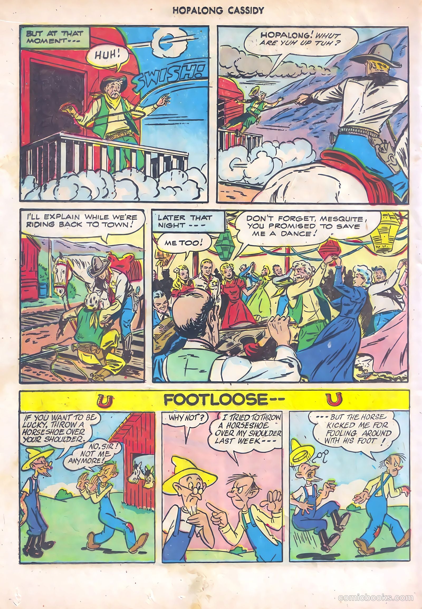 Hopalong Cassidy #10 (1947) — page 32 of 52