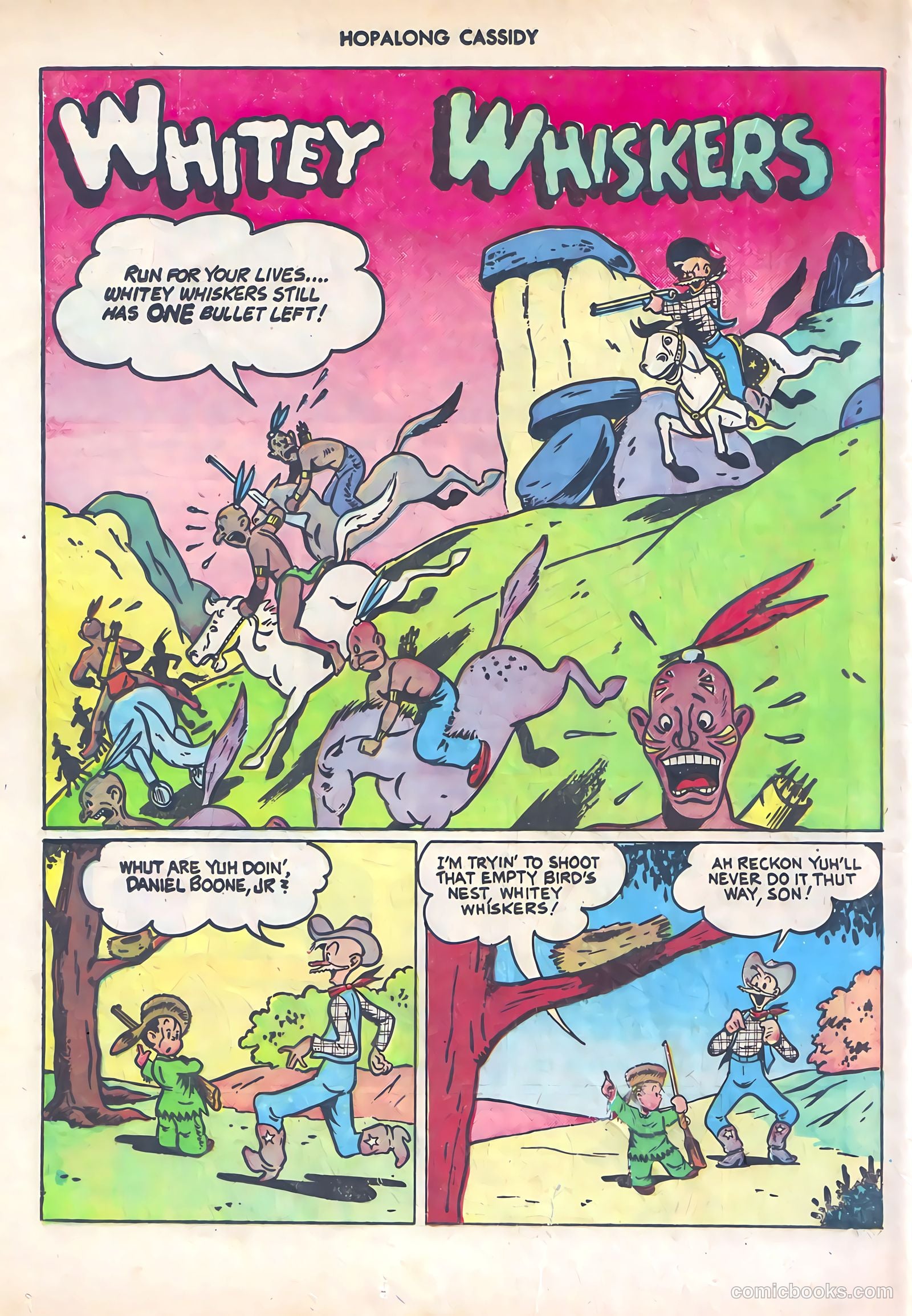 Hopalong Cassidy #10 (1947) — page 34 of 52