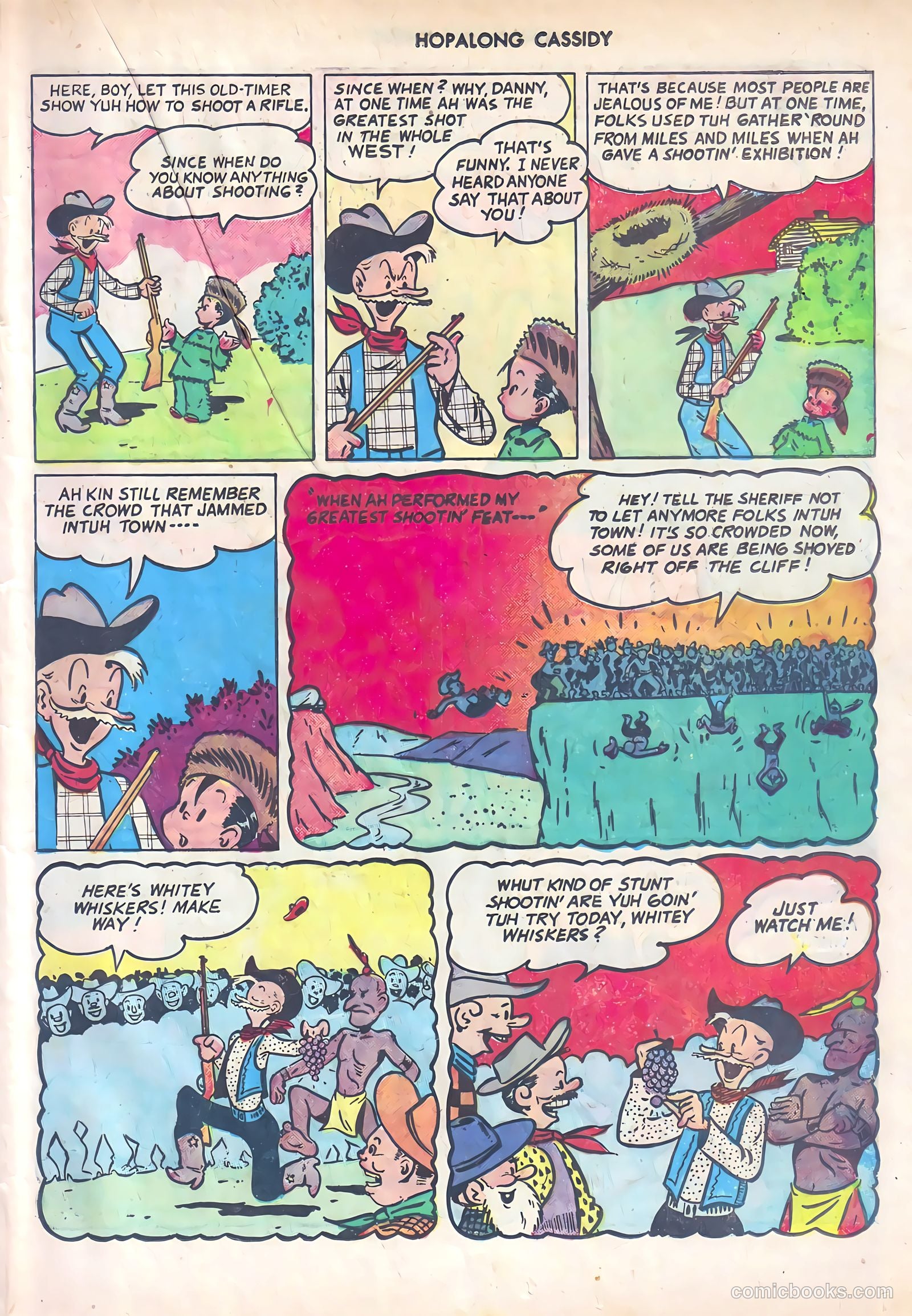 Hopalong Cassidy #10 (1947) — page 35 of 52