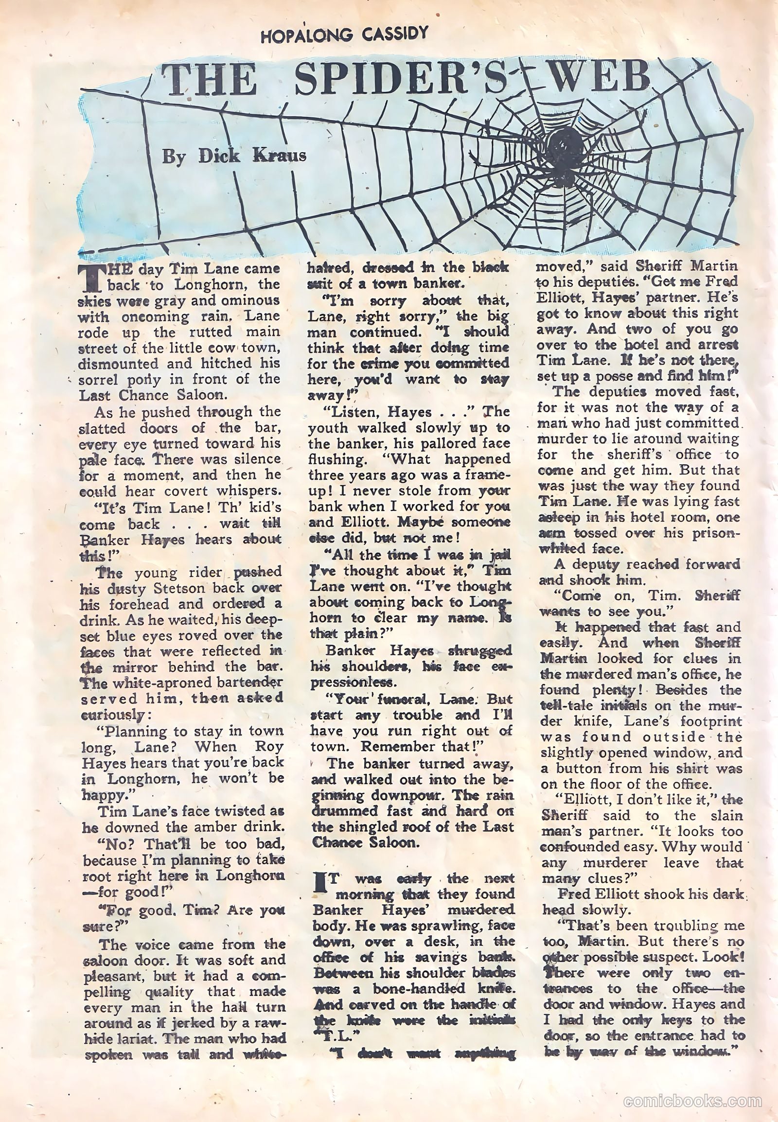 Hopalong Cassidy #10 (1947) — page 38 of 52