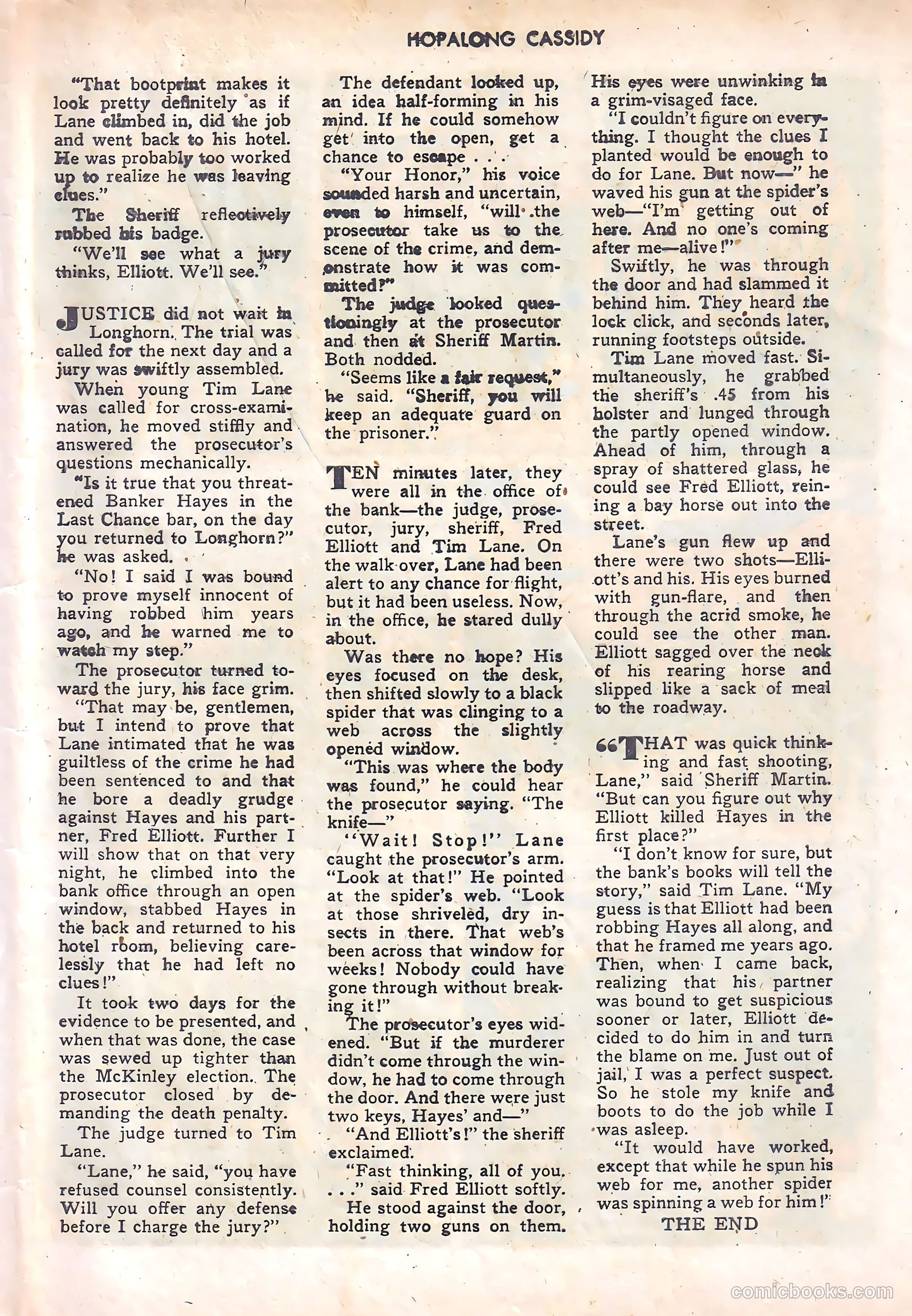 Hopalong Cassidy #10 (1947) — page 39 of 52
