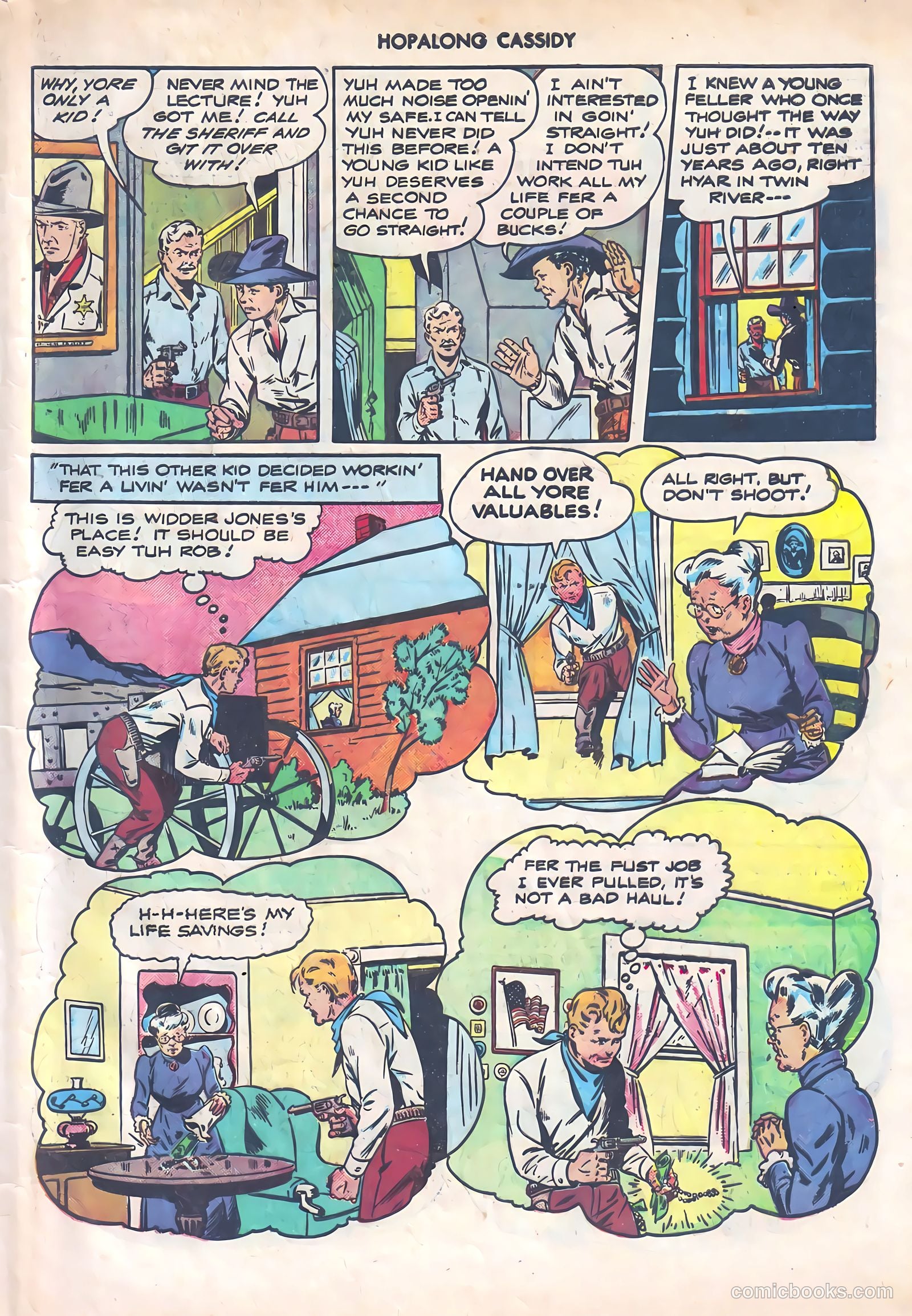 Hopalong Cassidy #10 (1947) — page 43 of 52