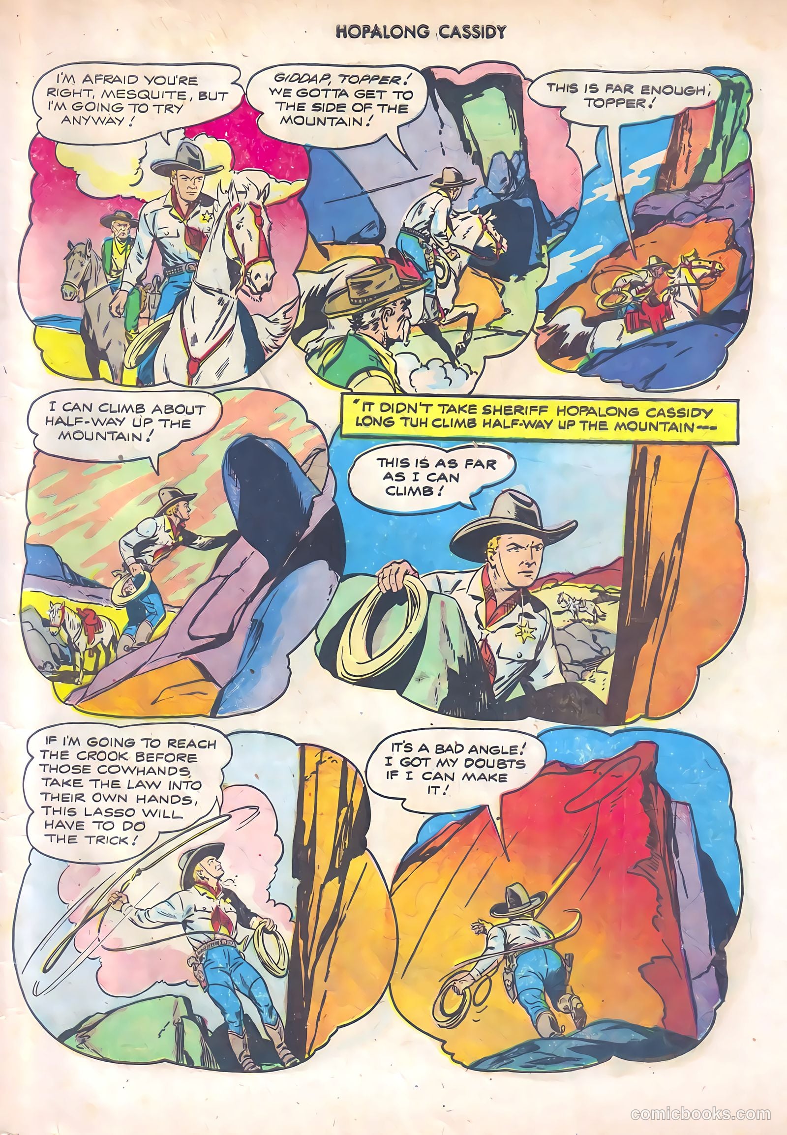 Hopalong Cassidy #10 (1947) — page 45 of 52