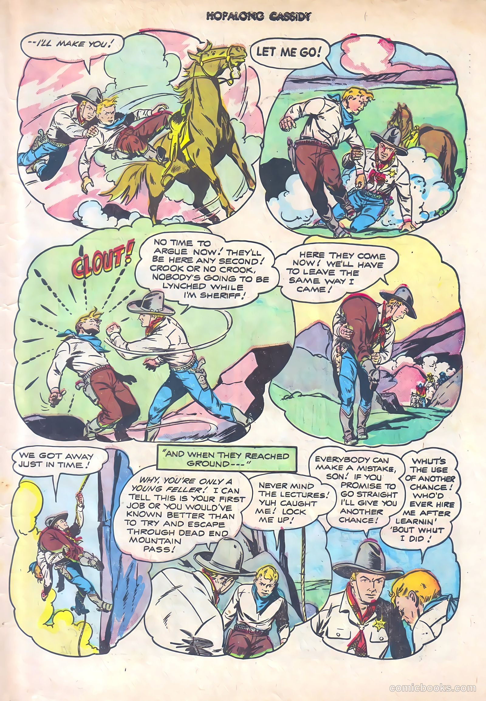 Hopalong Cassidy #10 (1947) — page 47 of 52