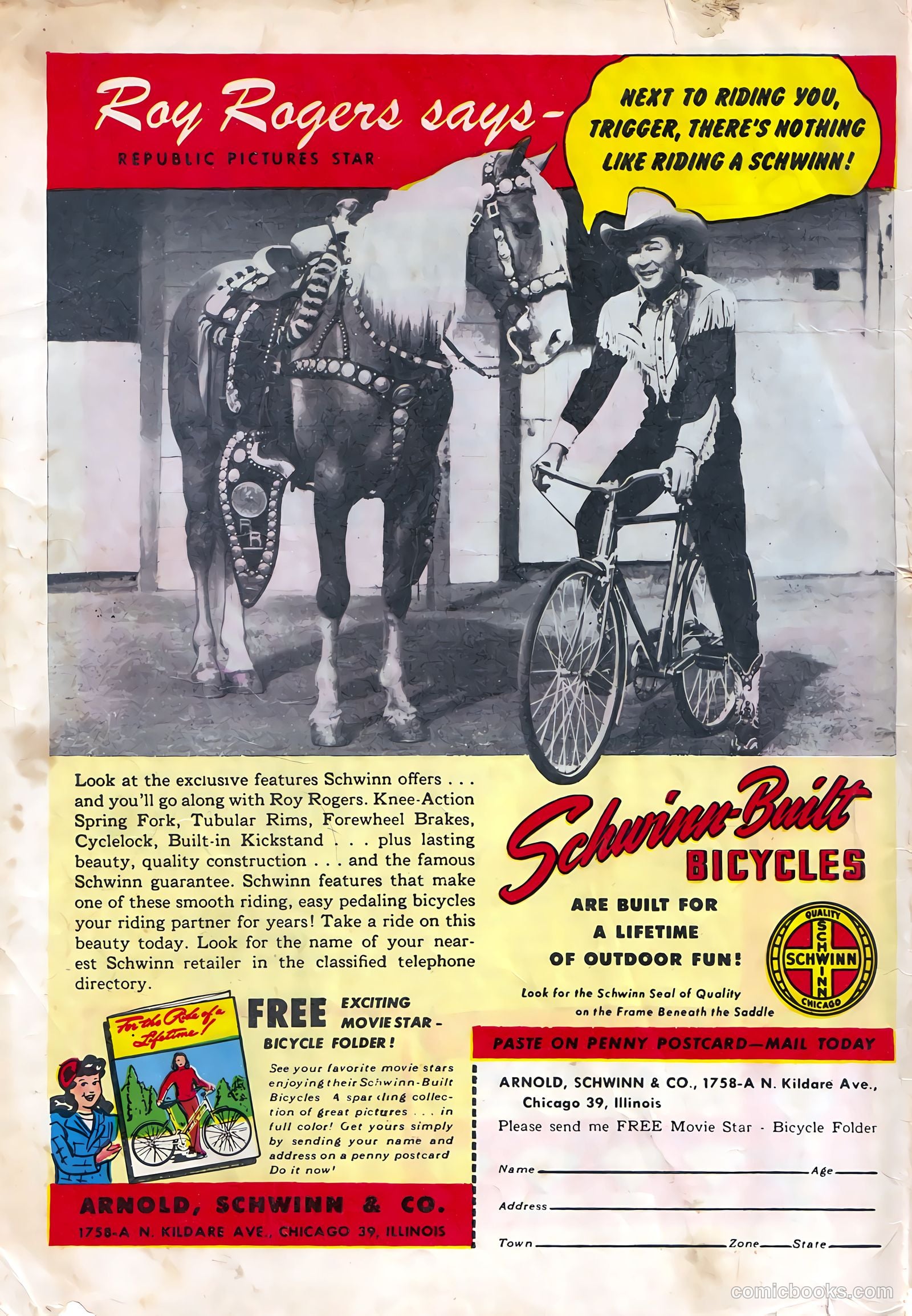 Hopalong Cassidy #10 (1947) — page 52 of 52