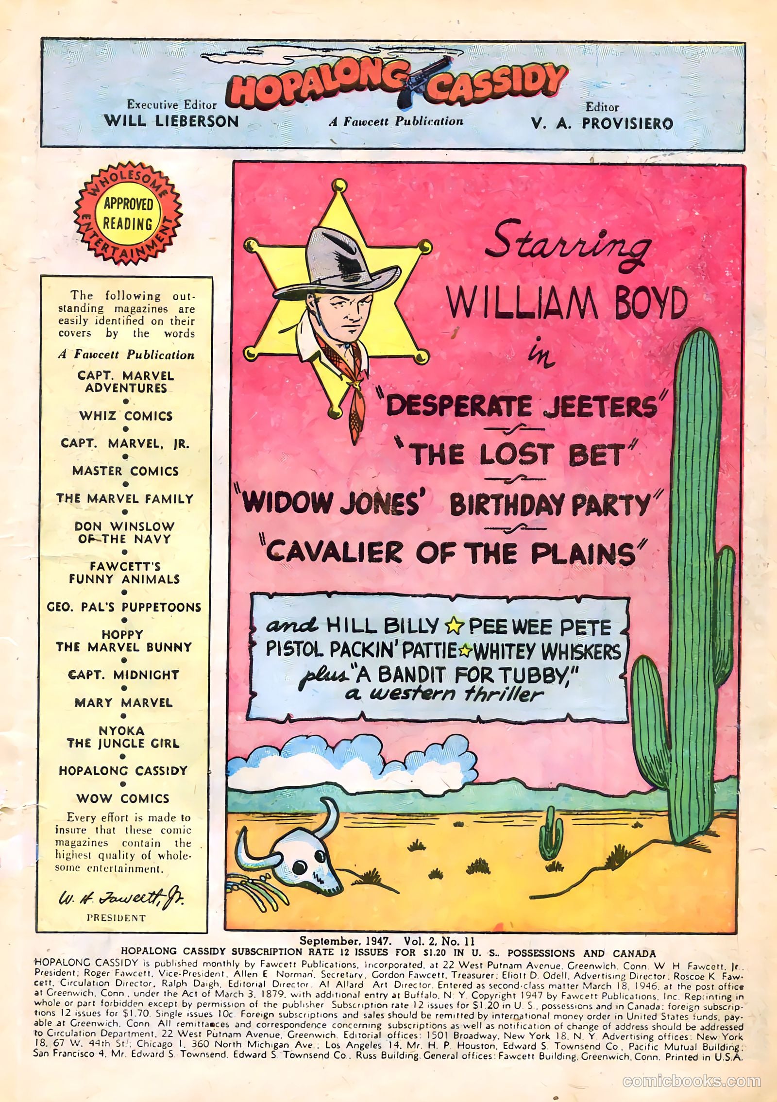 Hopalong Cassidy #11 (1947) — page 3 of 52