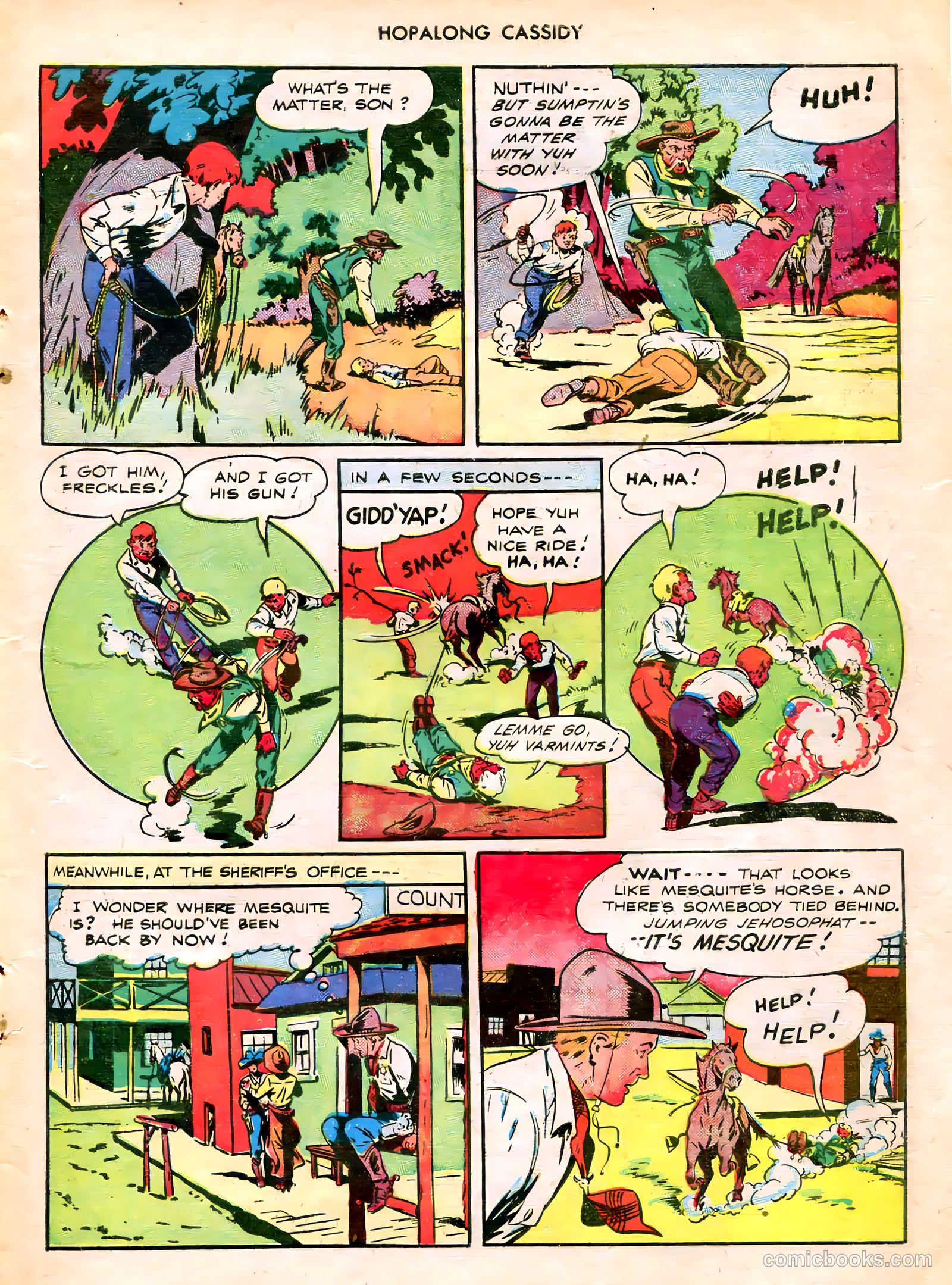Hopalong Cassidy #11 (1947) — page 5 of 52