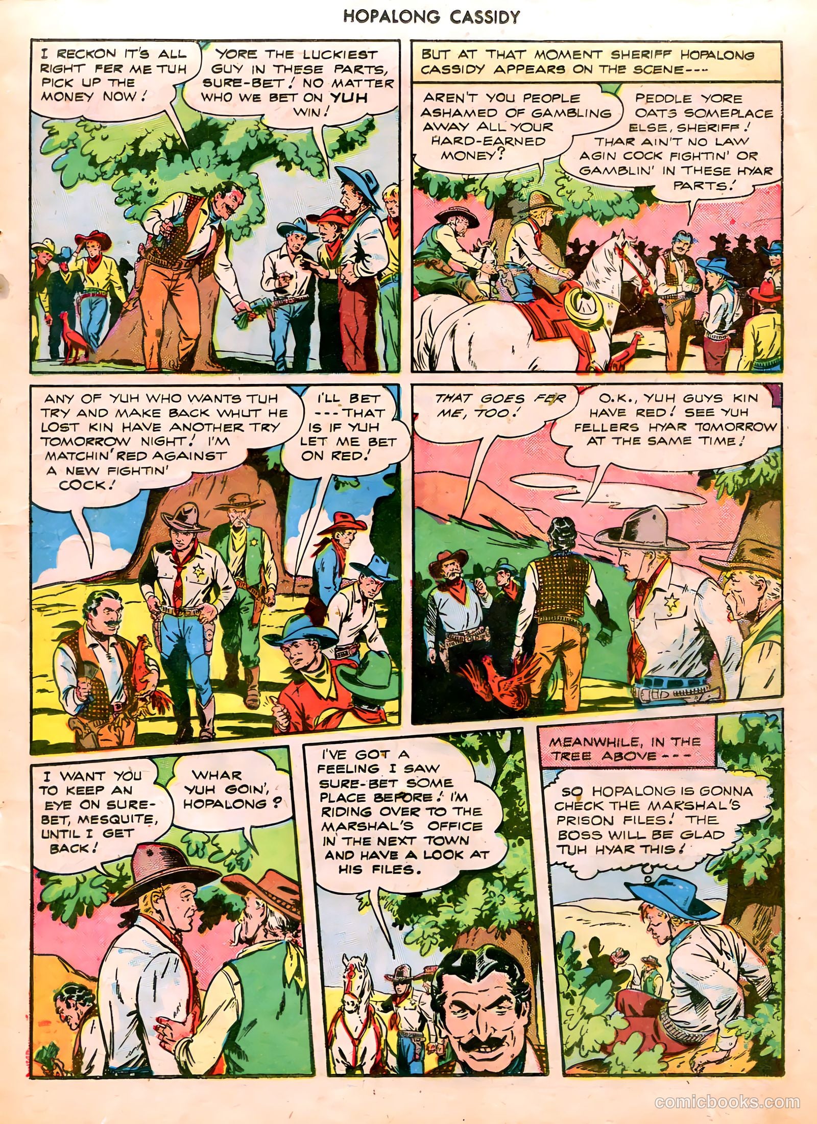 Hopalong Cassidy #11 (1947) — page 17 of 52