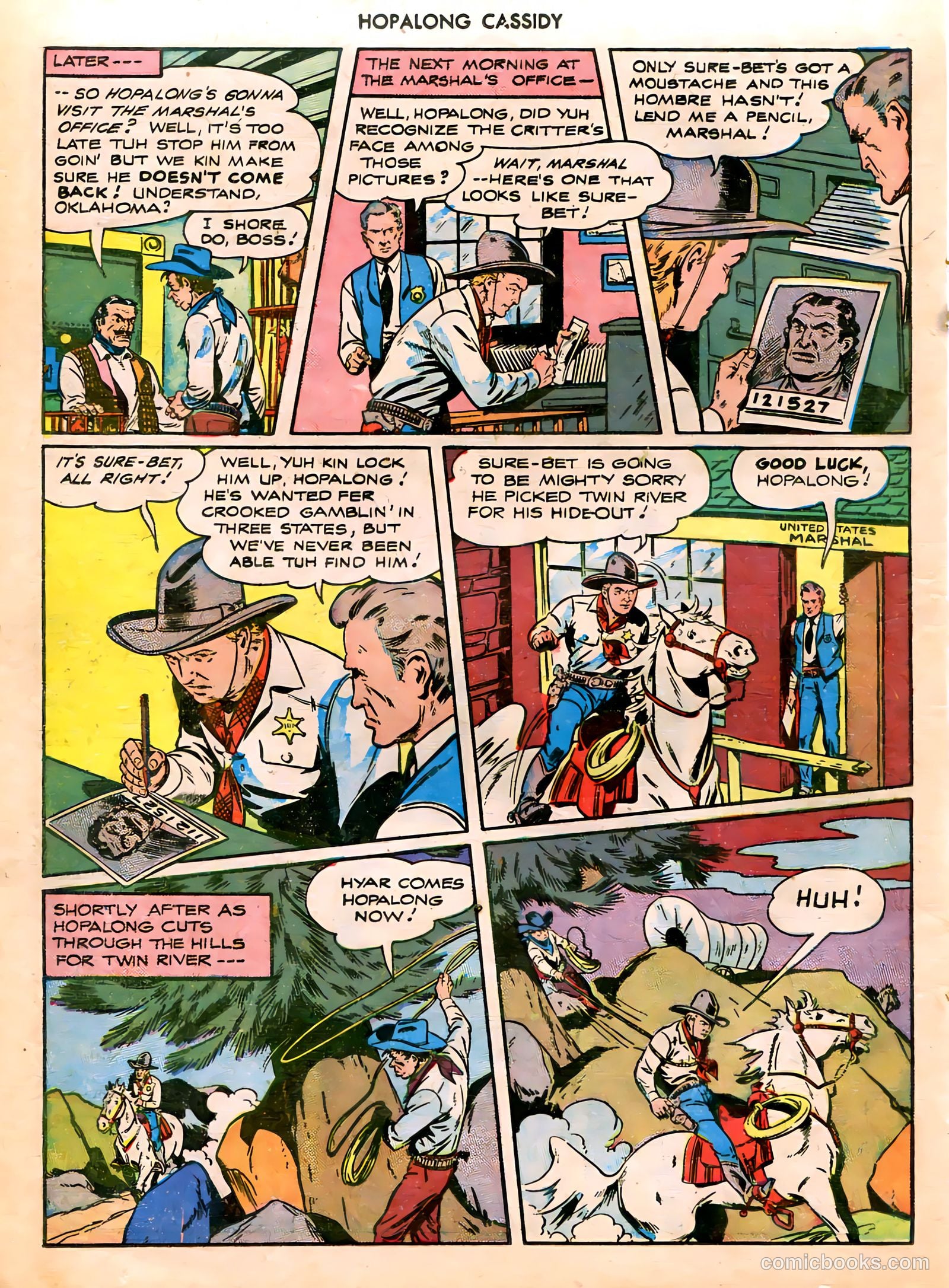 Hopalong Cassidy #11 (1947) — page 18 of 52