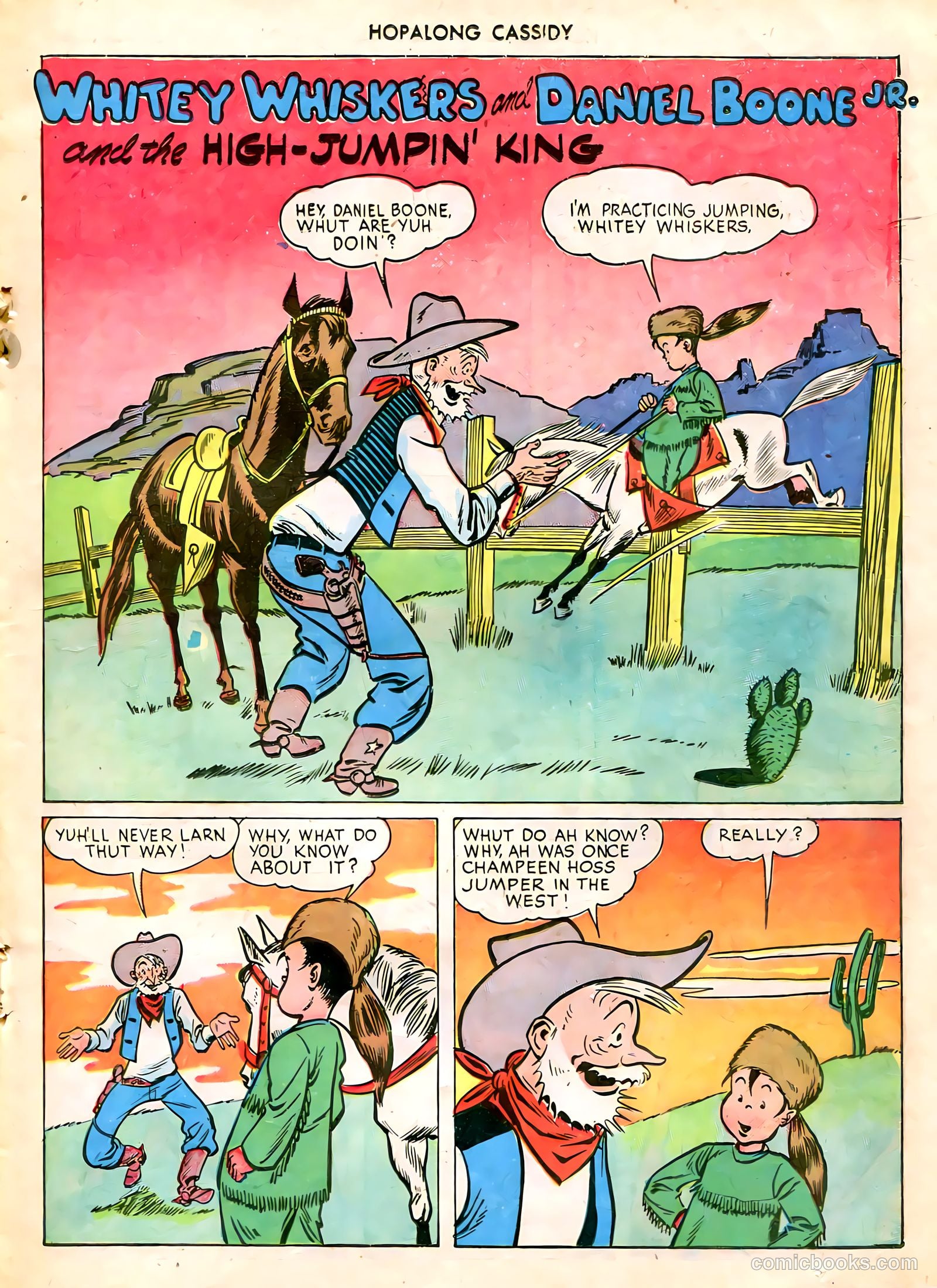 Hopalong Cassidy #11 (1947) — page 23 of 52