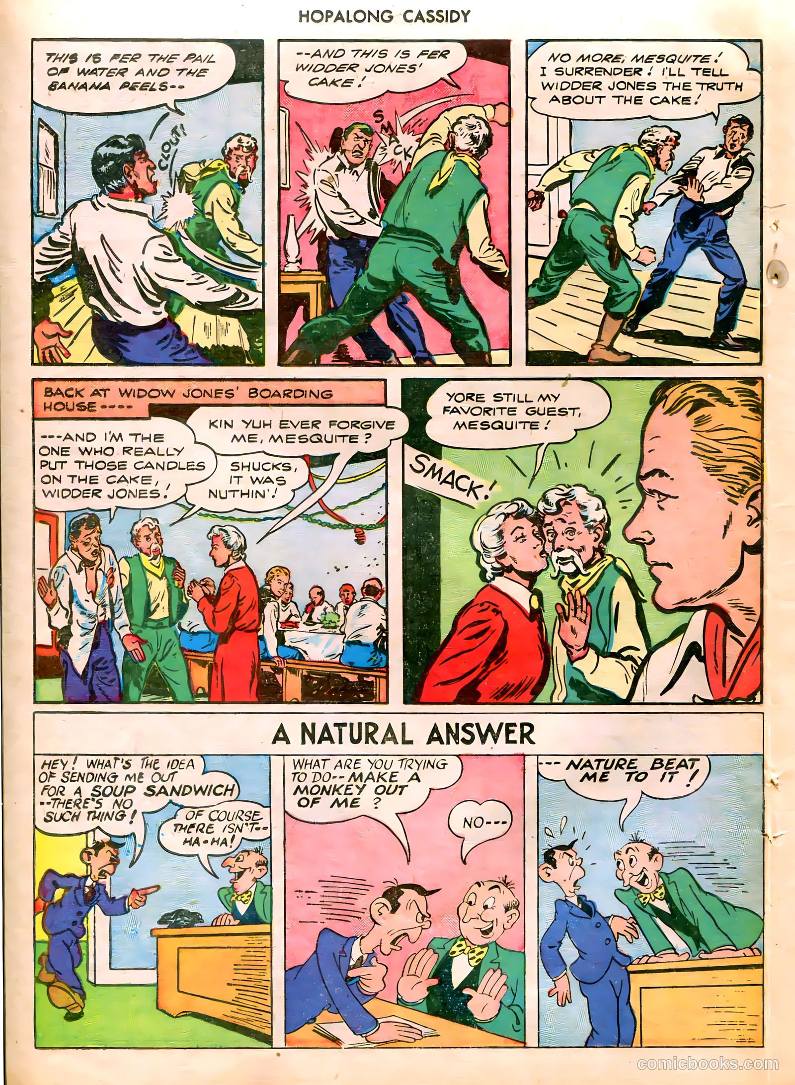 Hopalong Cassidy #11 (1947) — page 34 of 52