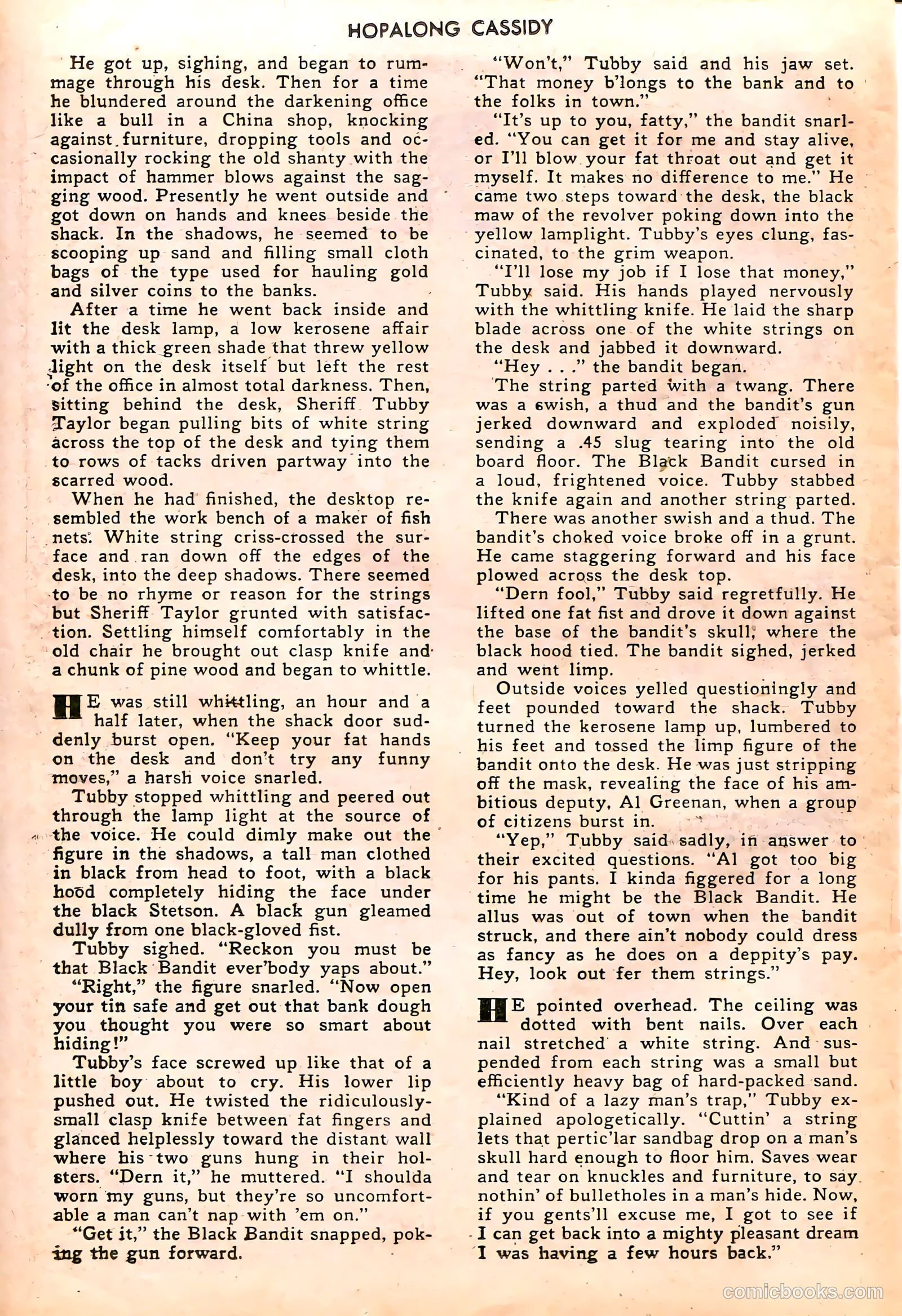 Hopalong Cassidy #11 (1947) — page 36 of 52