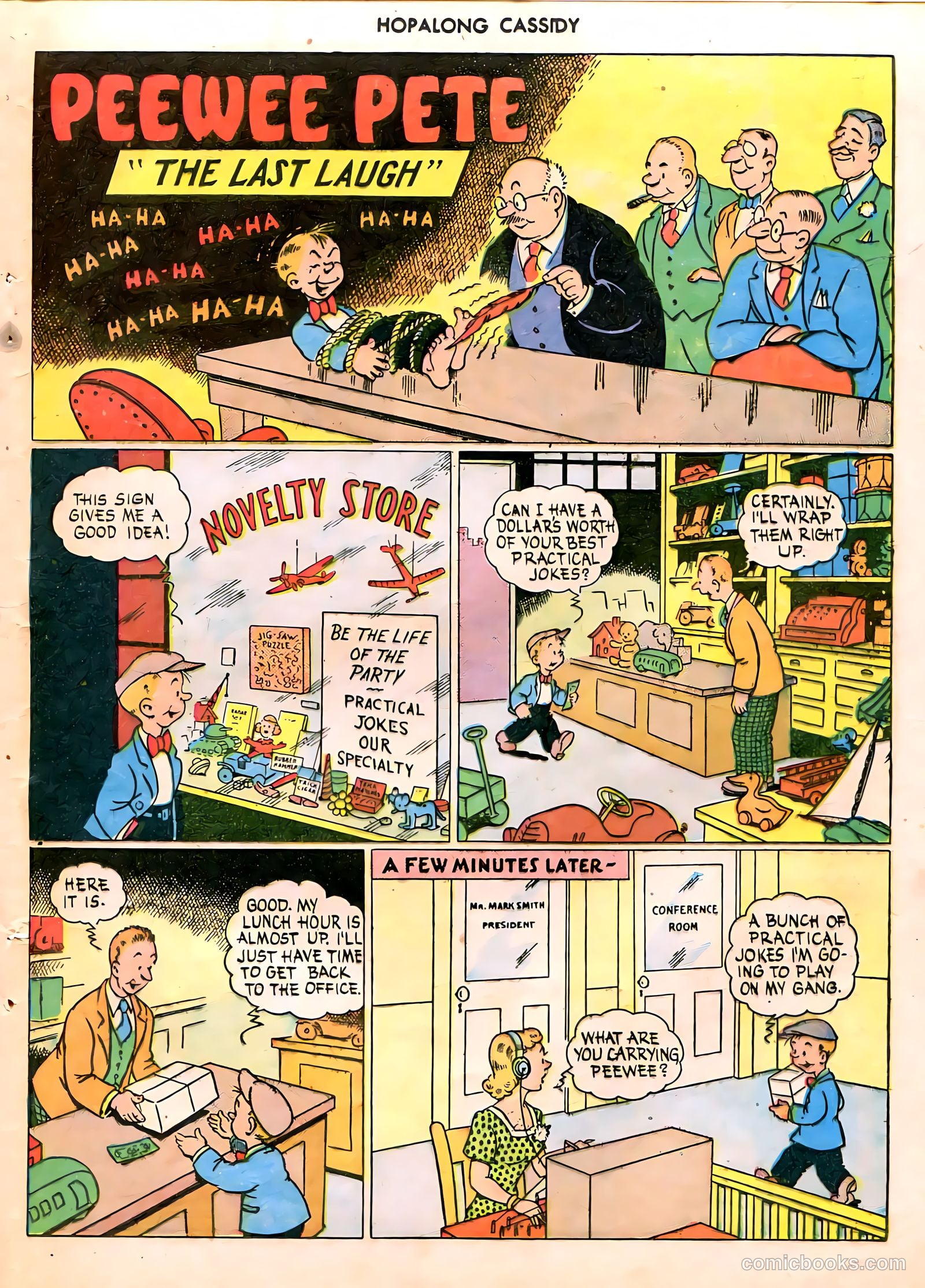 Hopalong Cassidy #11 (1947) — page 37 of 52