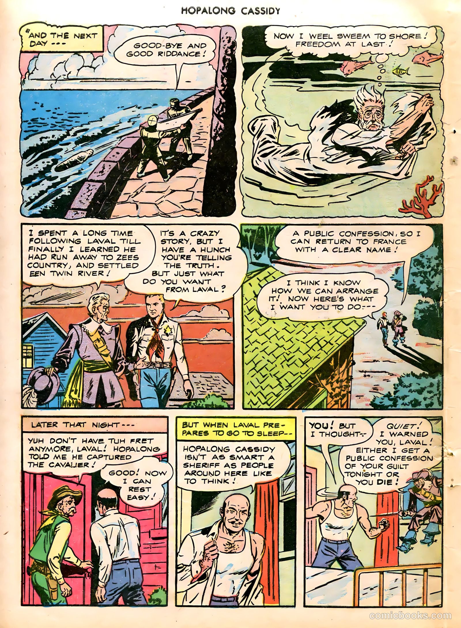 Hopalong Cassidy #11 (1947) — page 46 of 52