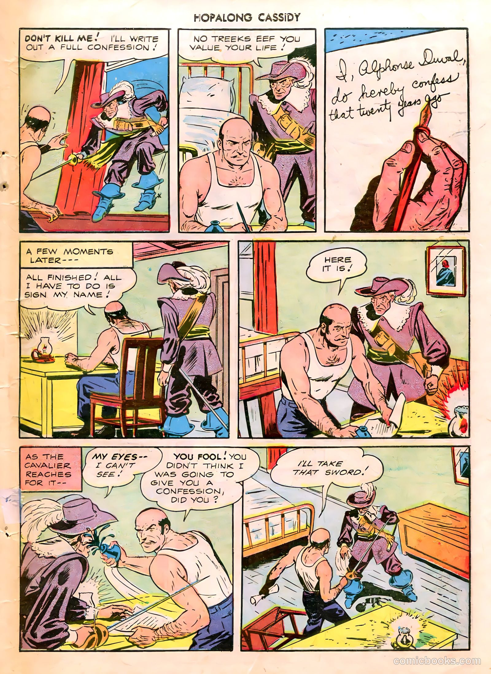 Hopalong Cassidy #11 (1947) — page 47 of 52