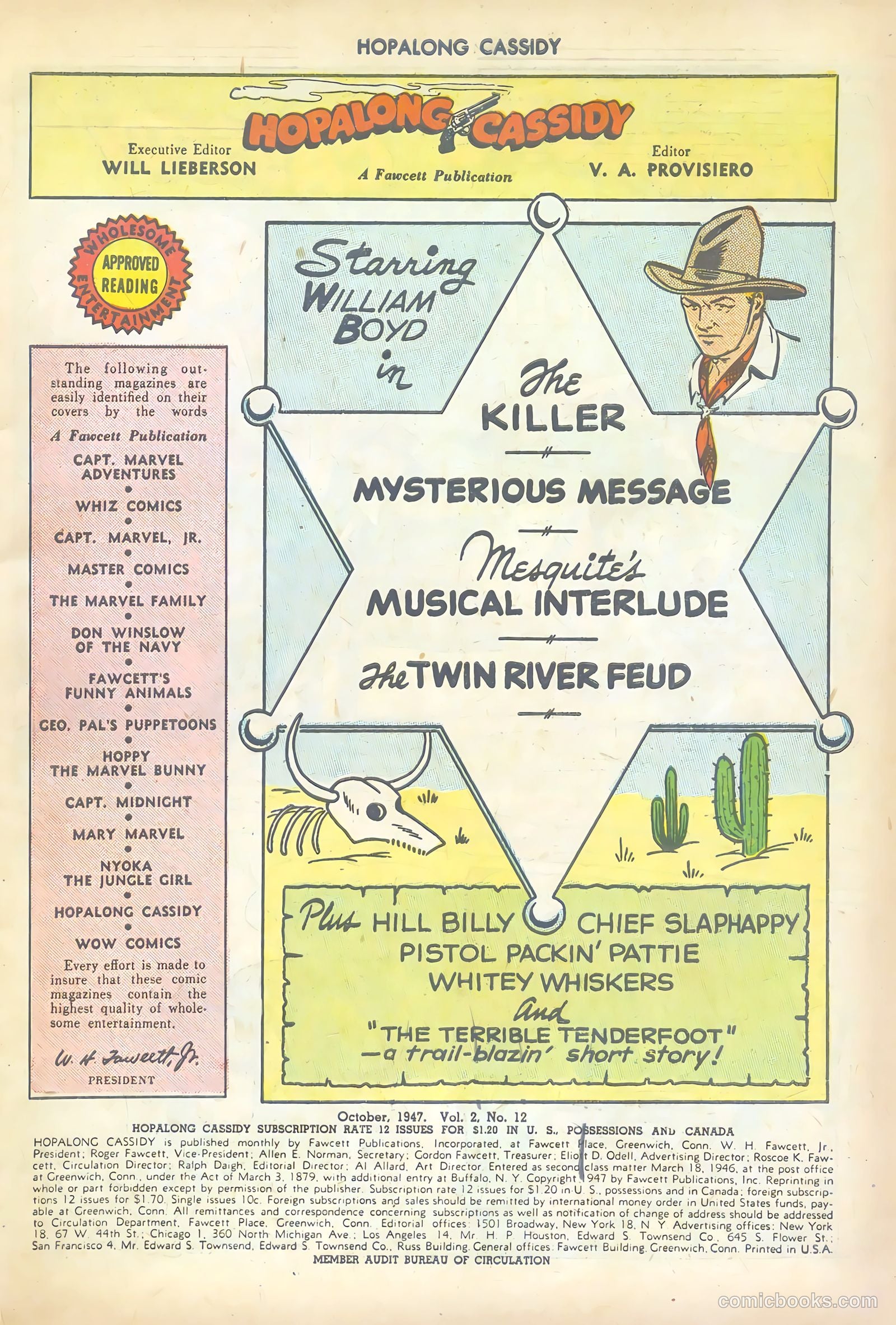 Hopalong Cassidy #12 (1947) — page 3 of 52