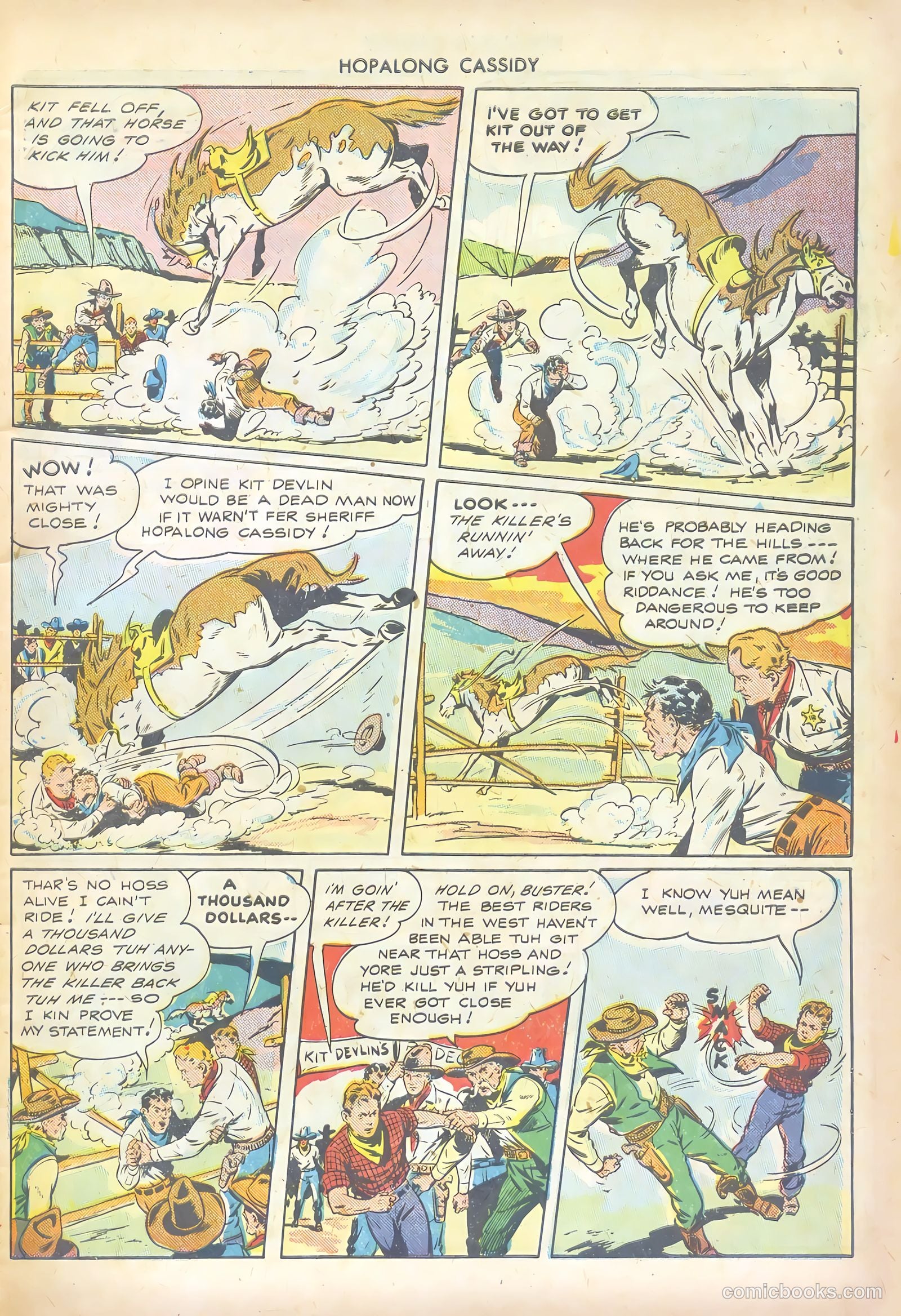 Hopalong Cassidy #12 (1947) — page 5 of 52