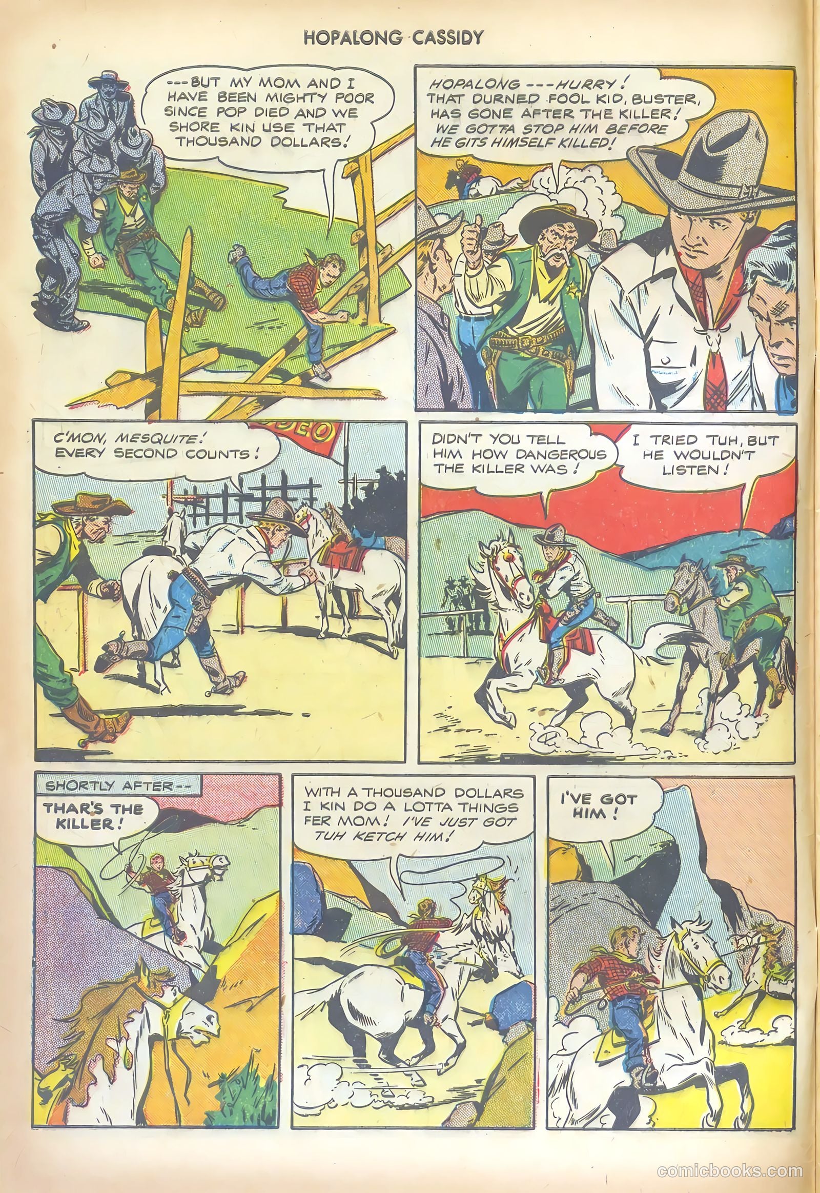 Hopalong Cassidy #12 (1947) — page 6 of 52