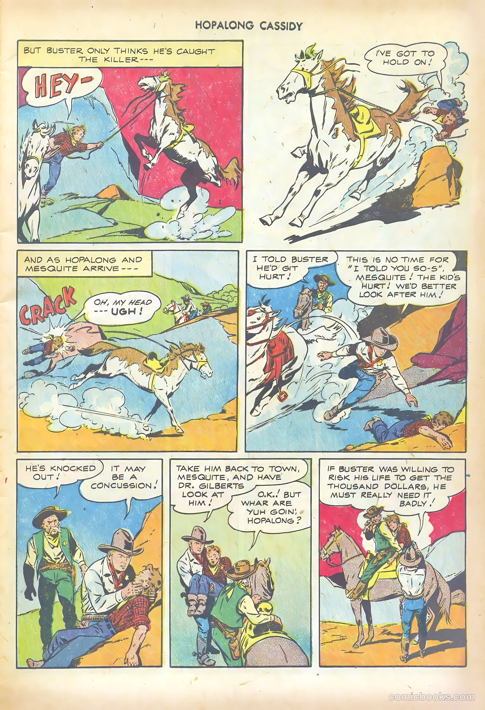 Hopalong Cassidy #12 (1947) — page 7 of 52
