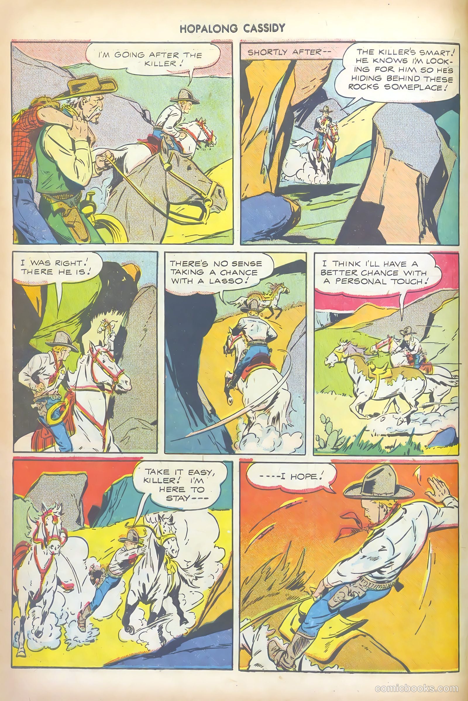 Hopalong Cassidy #12 (1947) — page 8 of 52