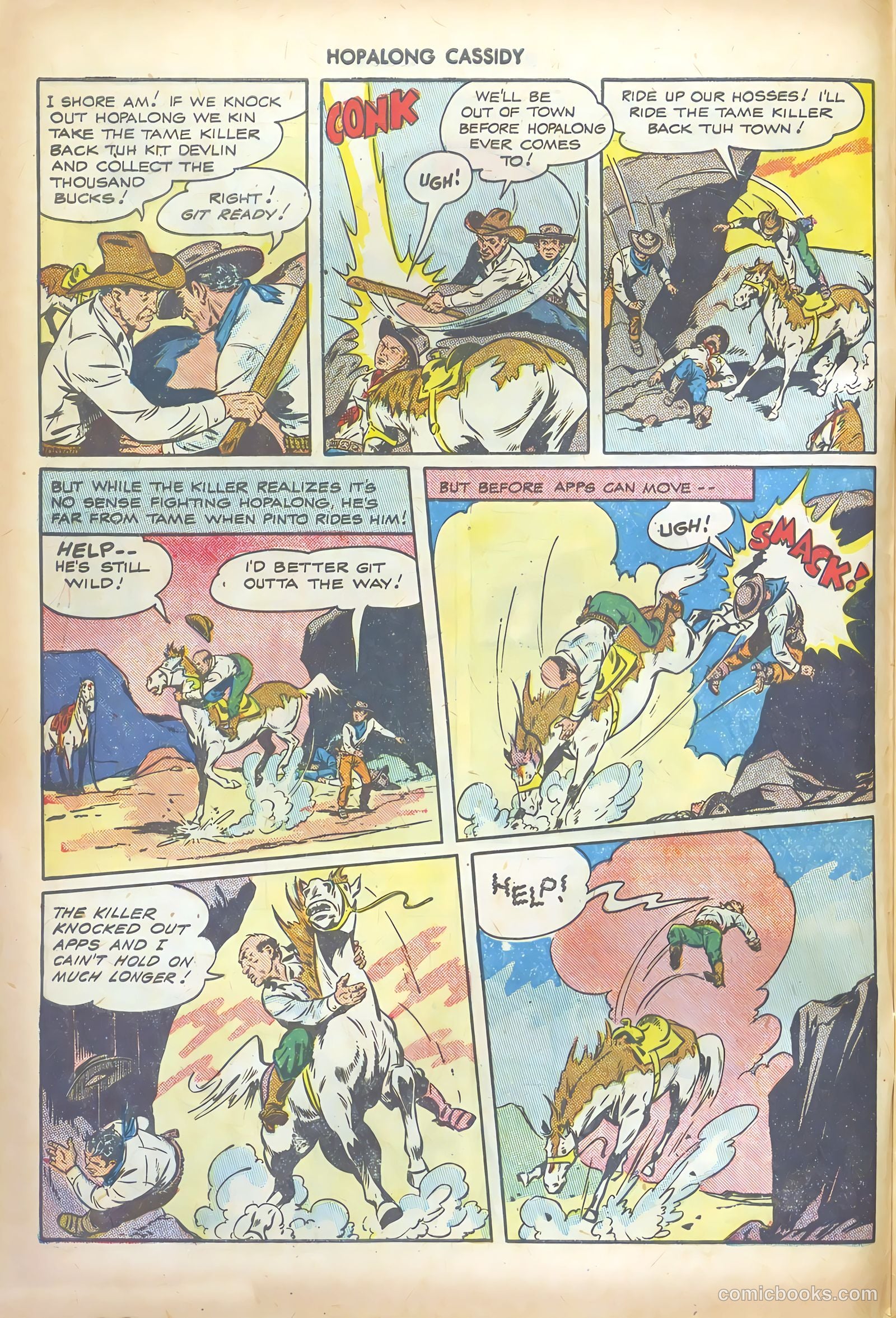 Hopalong Cassidy #12 (1947) — page 10 of 52