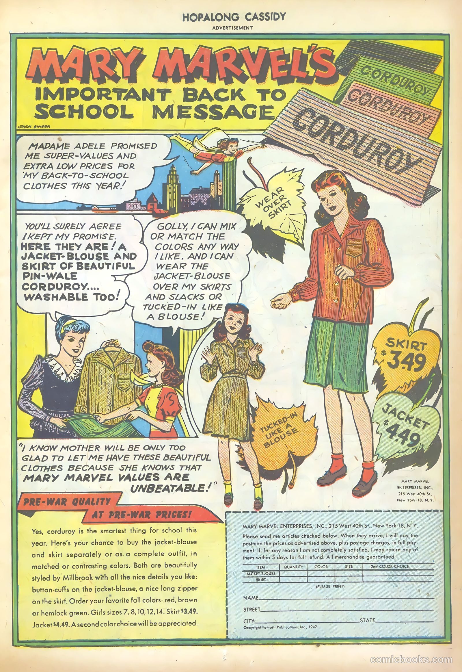 Hopalong Cassidy #12 (1947) — page 15 of 52