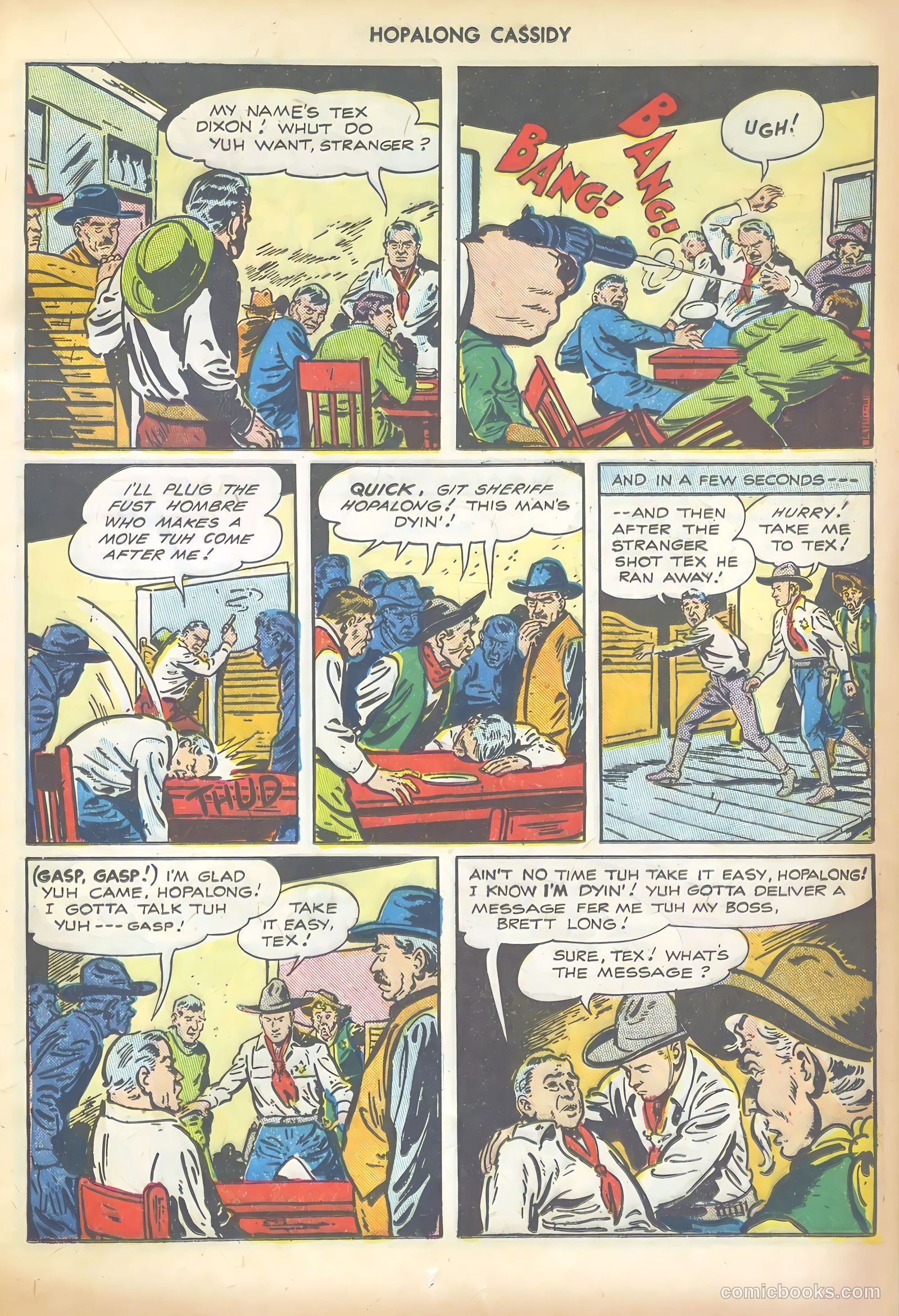 Hopalong Cassidy #12 (1947) — page 17 of 52