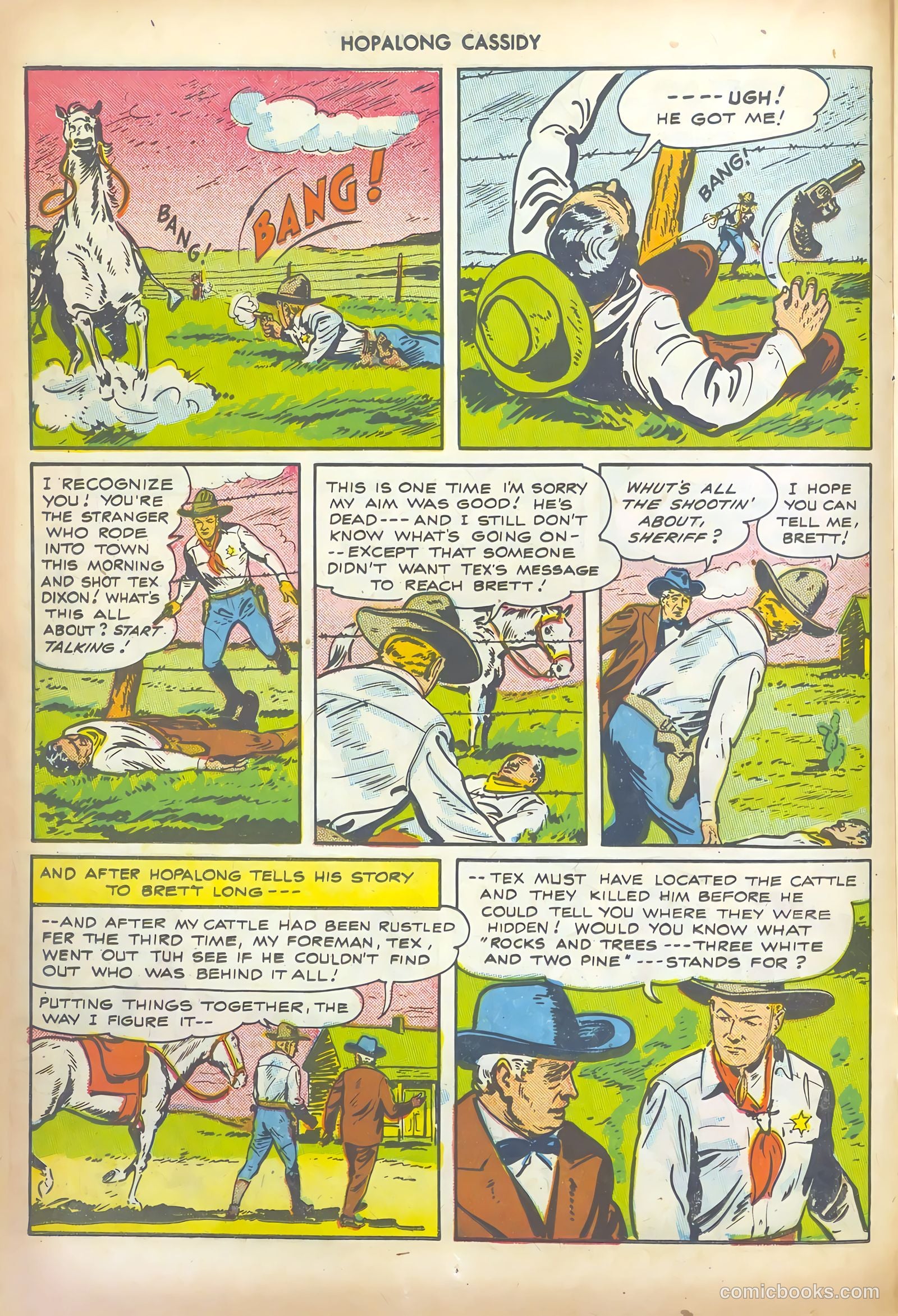 Hopalong Cassidy #12 (1947) — page 20 of 52