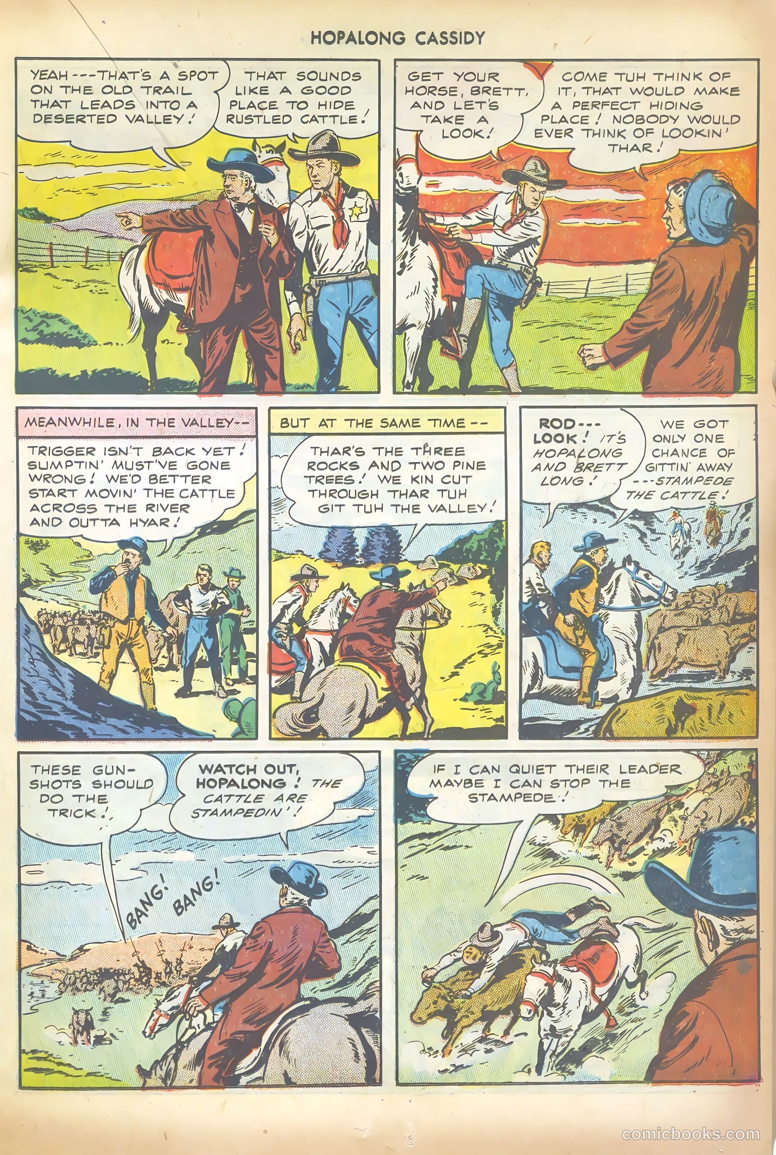 Hopalong Cassidy #12 (1947) — page 21 of 52