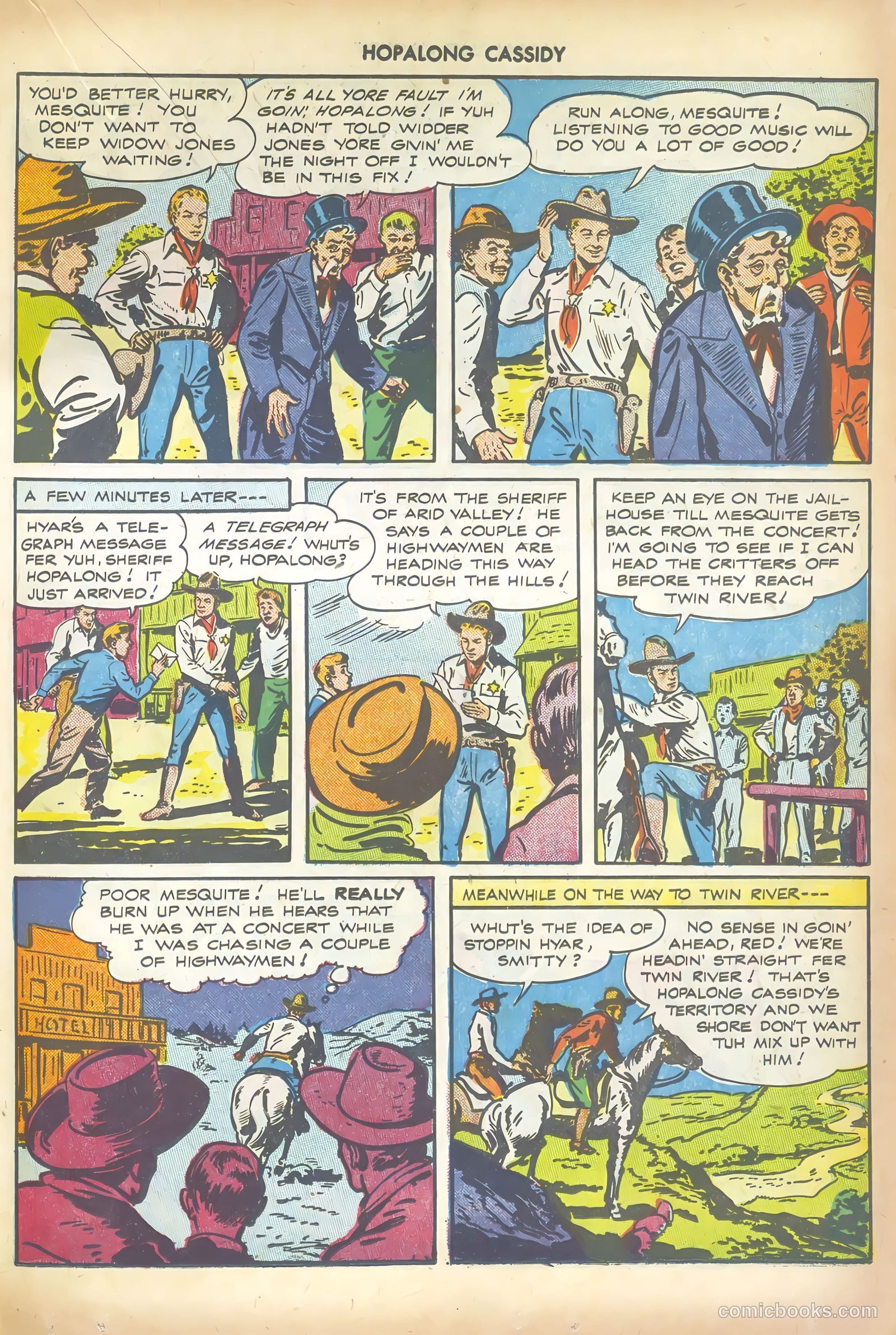 Hopalong Cassidy #12 (1947) — page 27 of 52