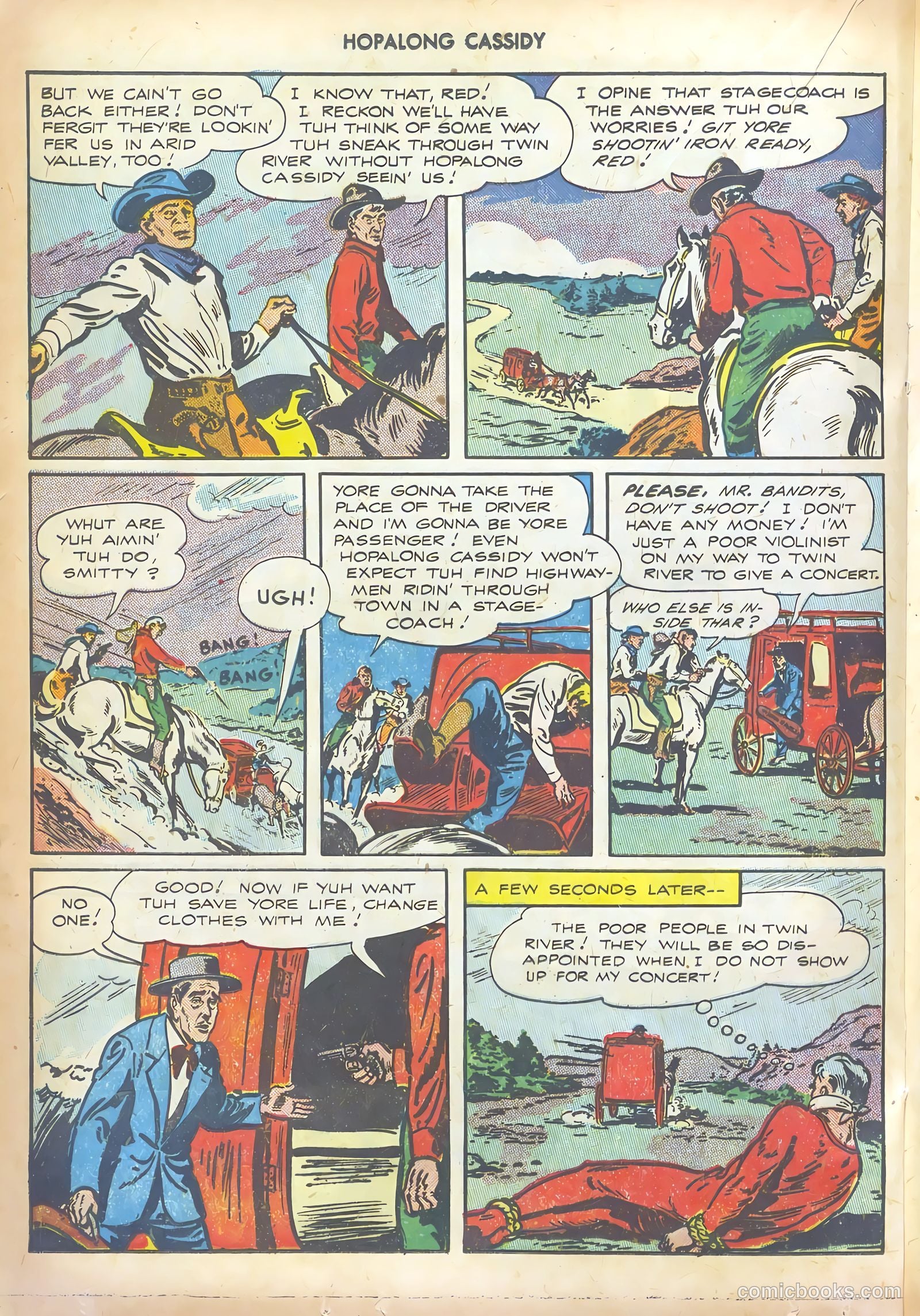 Hopalong Cassidy #12 (1947) — page 28 of 52