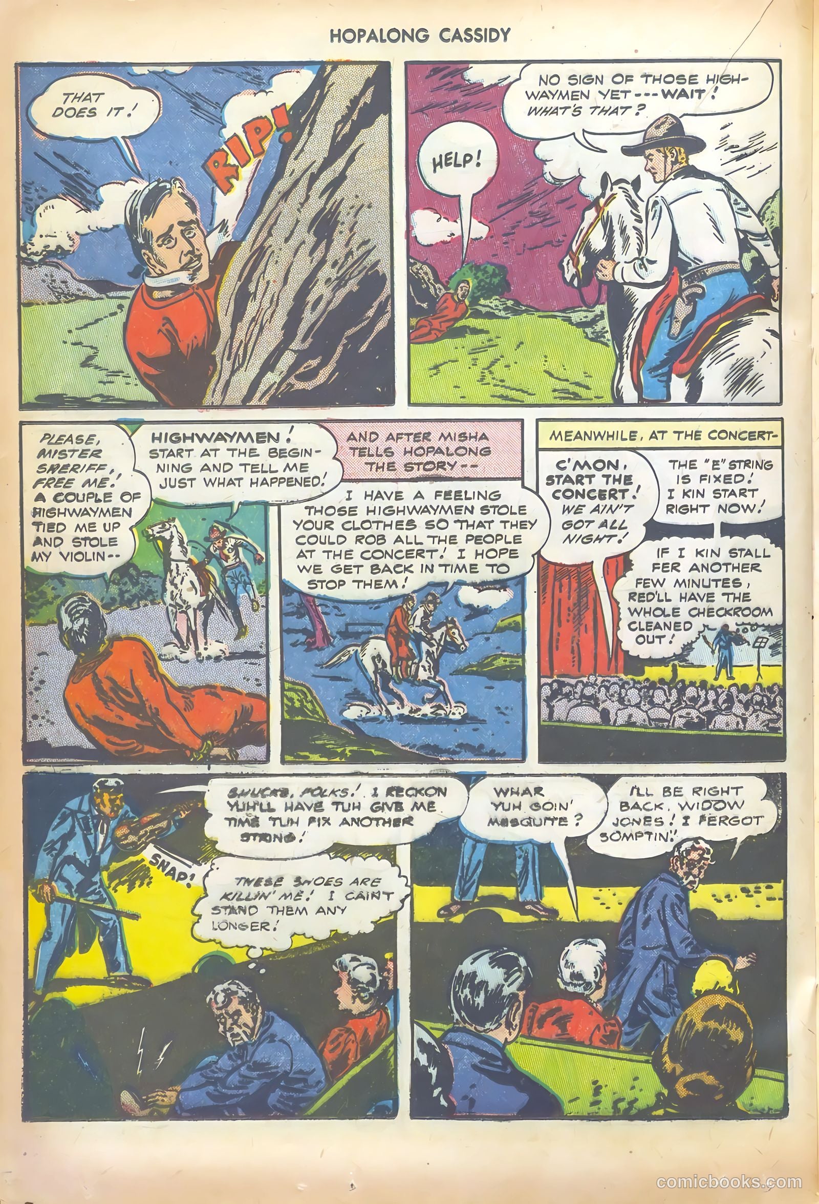 Hopalong Cassidy #12 (1947) — page 30 of 52