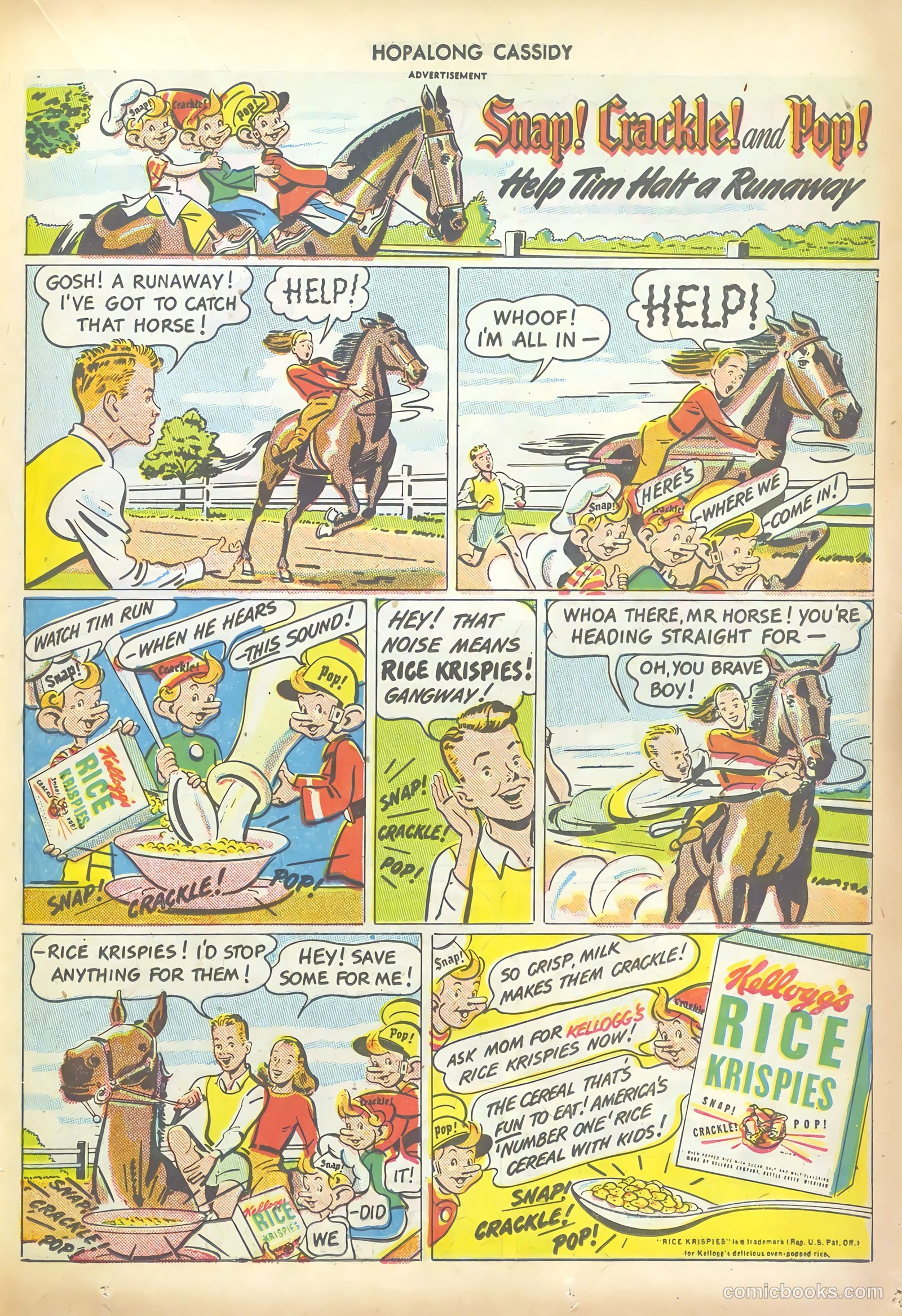 Hopalong Cassidy #12 (1947) — page 33 of 52