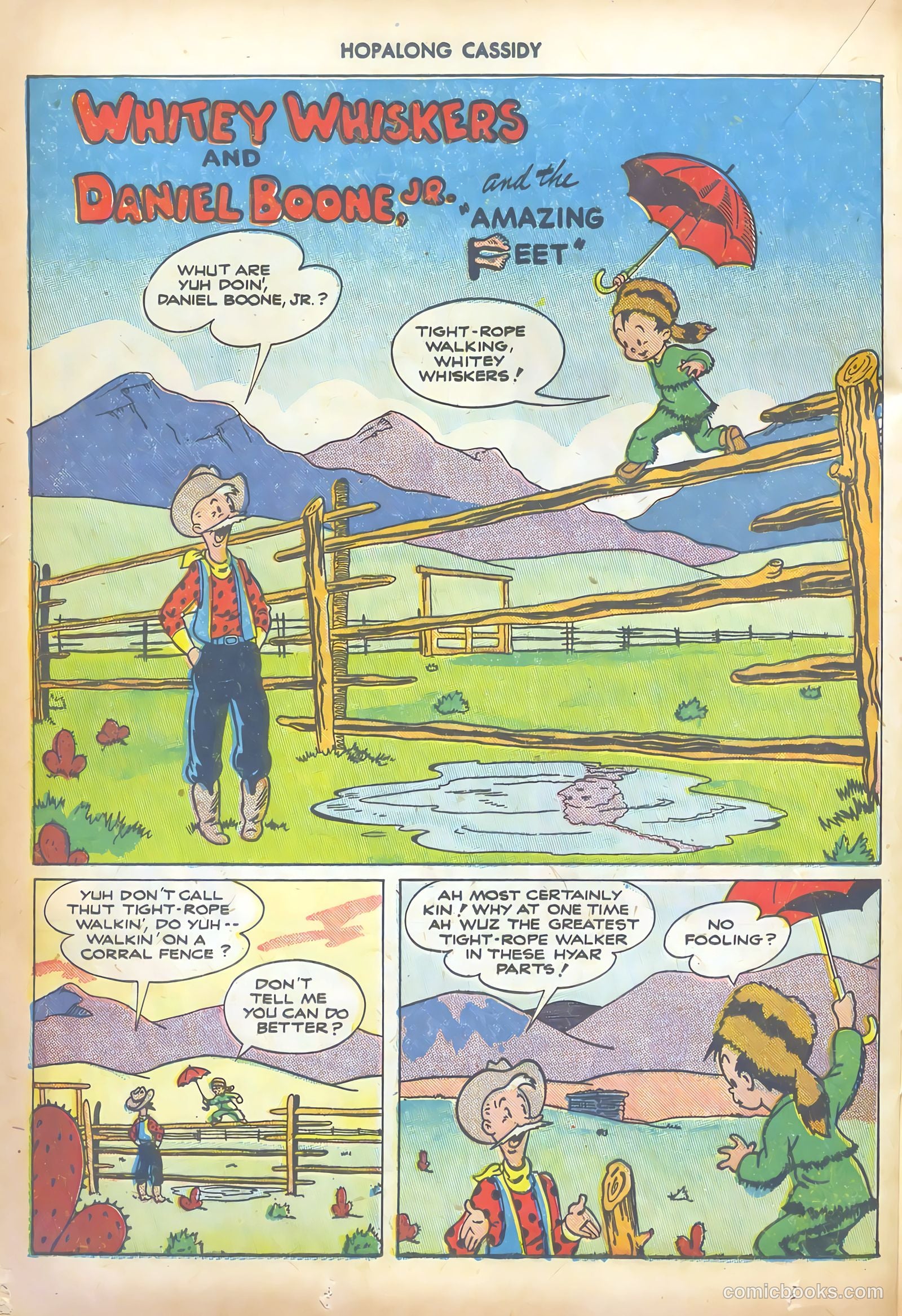 Hopalong Cassidy #12 (1947) — page 34 of 52