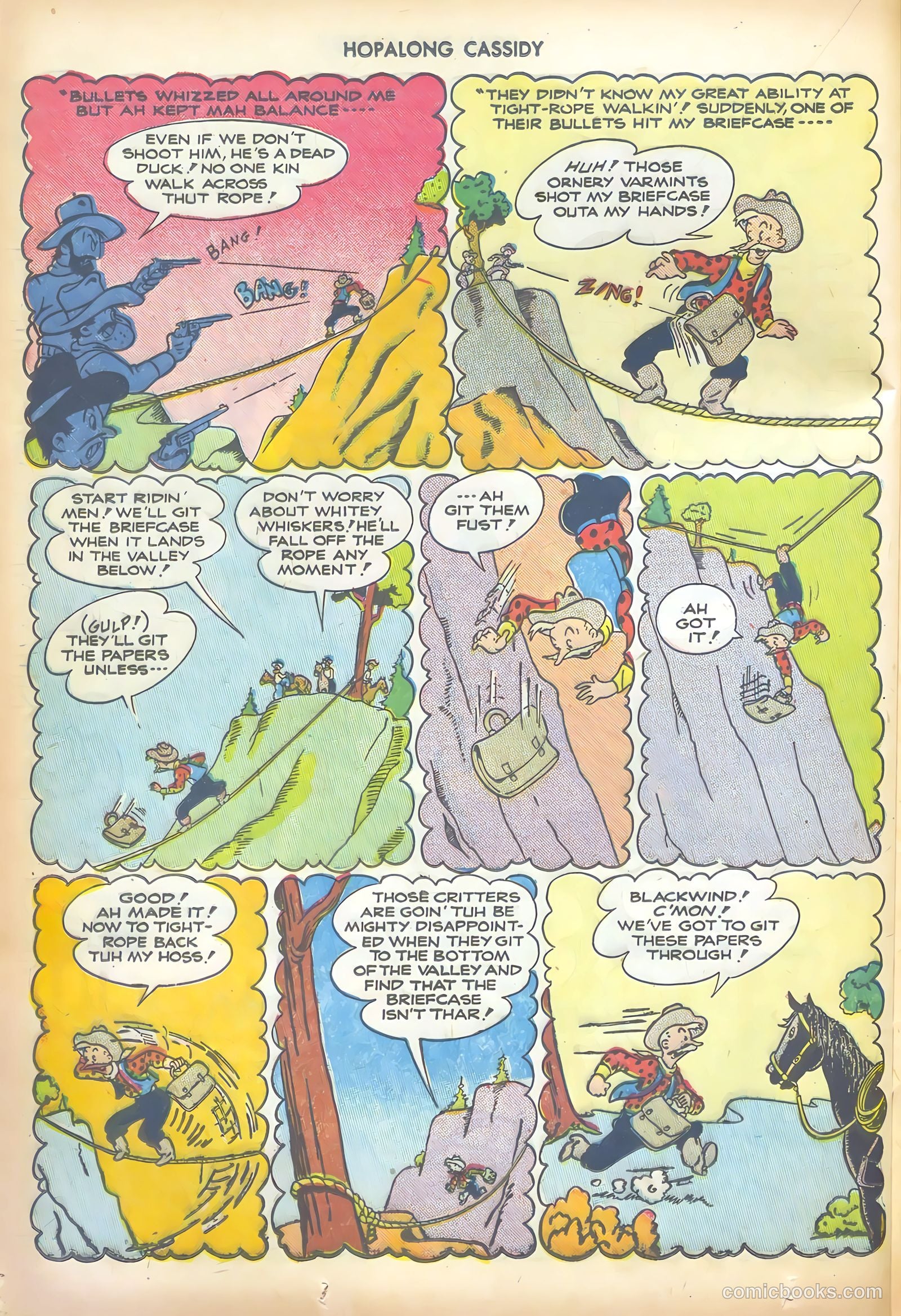 Hopalong Cassidy #12 (1947) — page 36 of 52