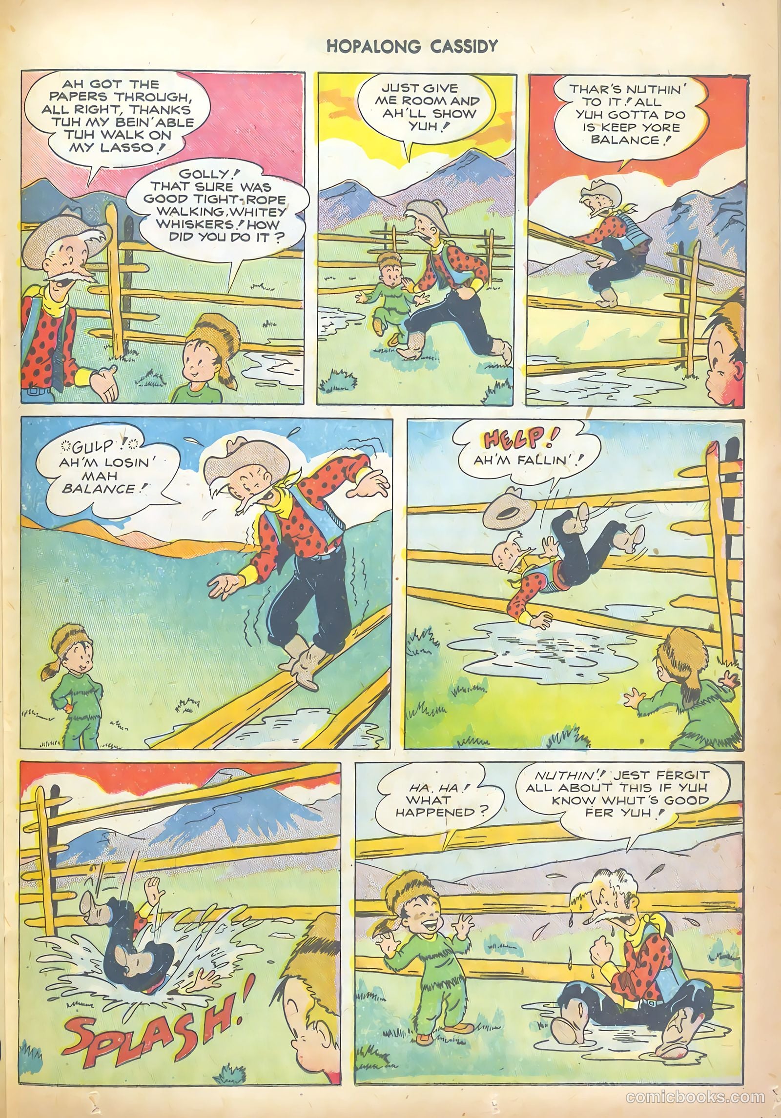 Hopalong Cassidy #12 (1947) — page 37 of 52