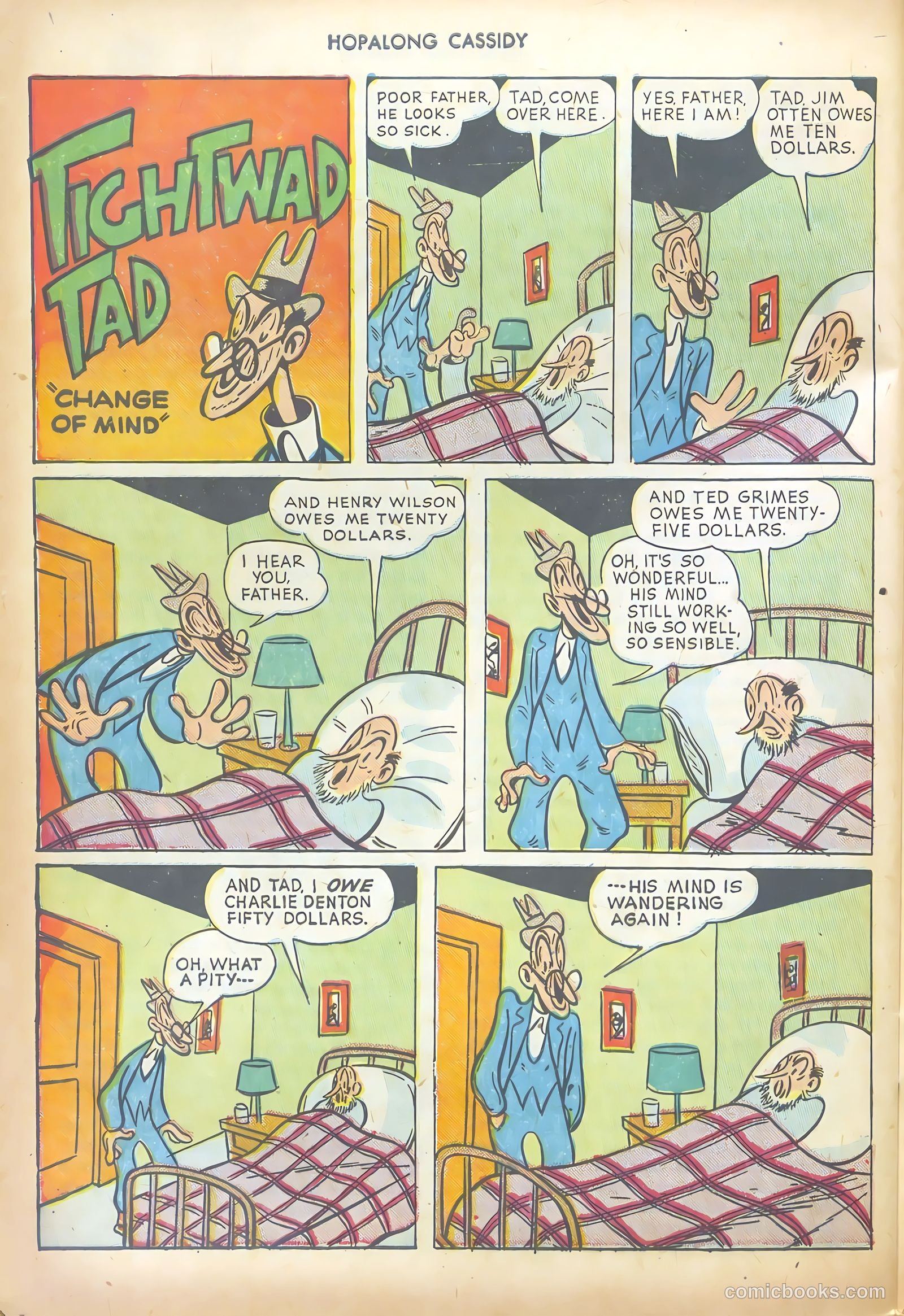 Hopalong Cassidy #12 (1947) — page 40 of 52