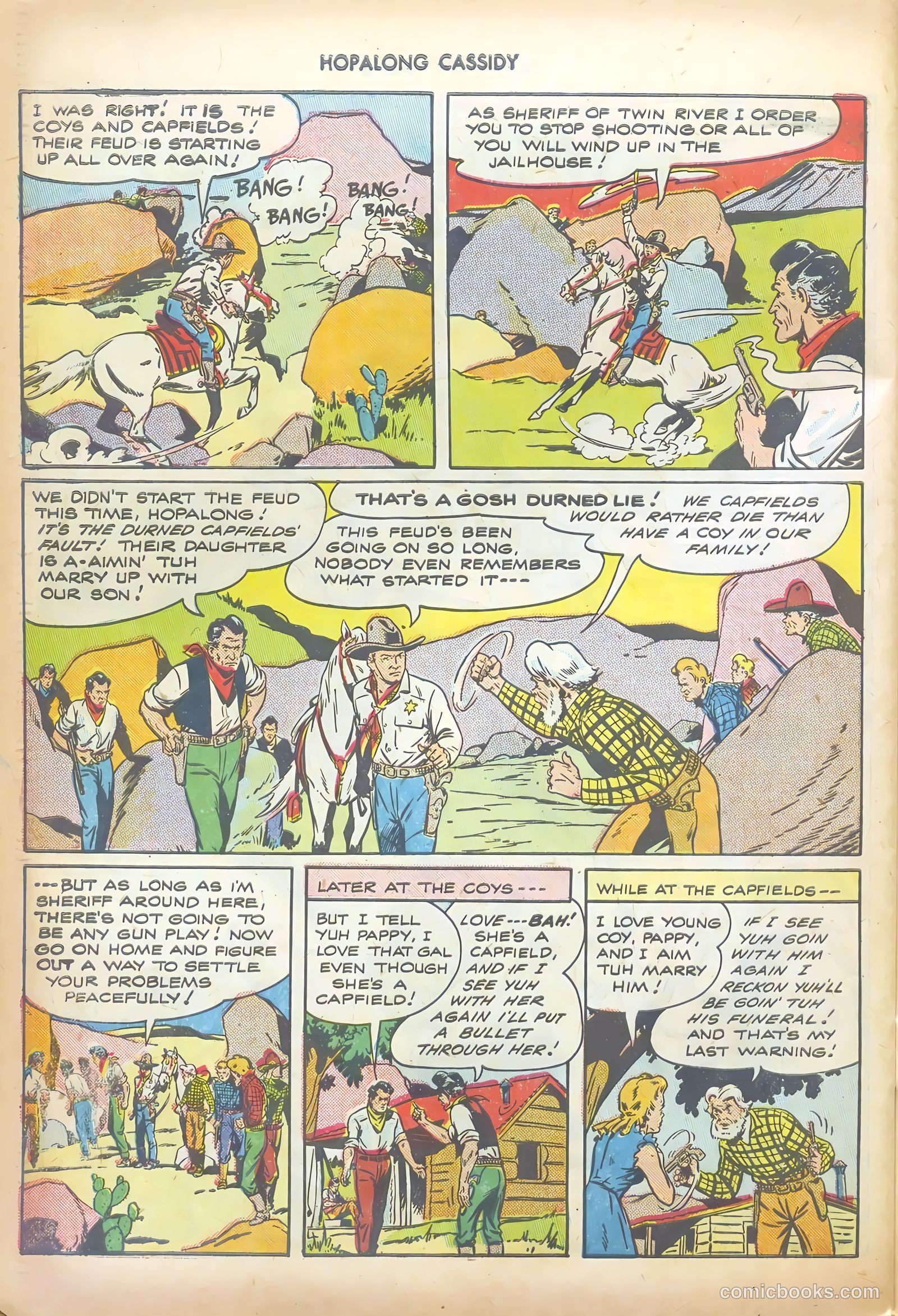 Hopalong Cassidy #12 (1947) — page 42 of 52