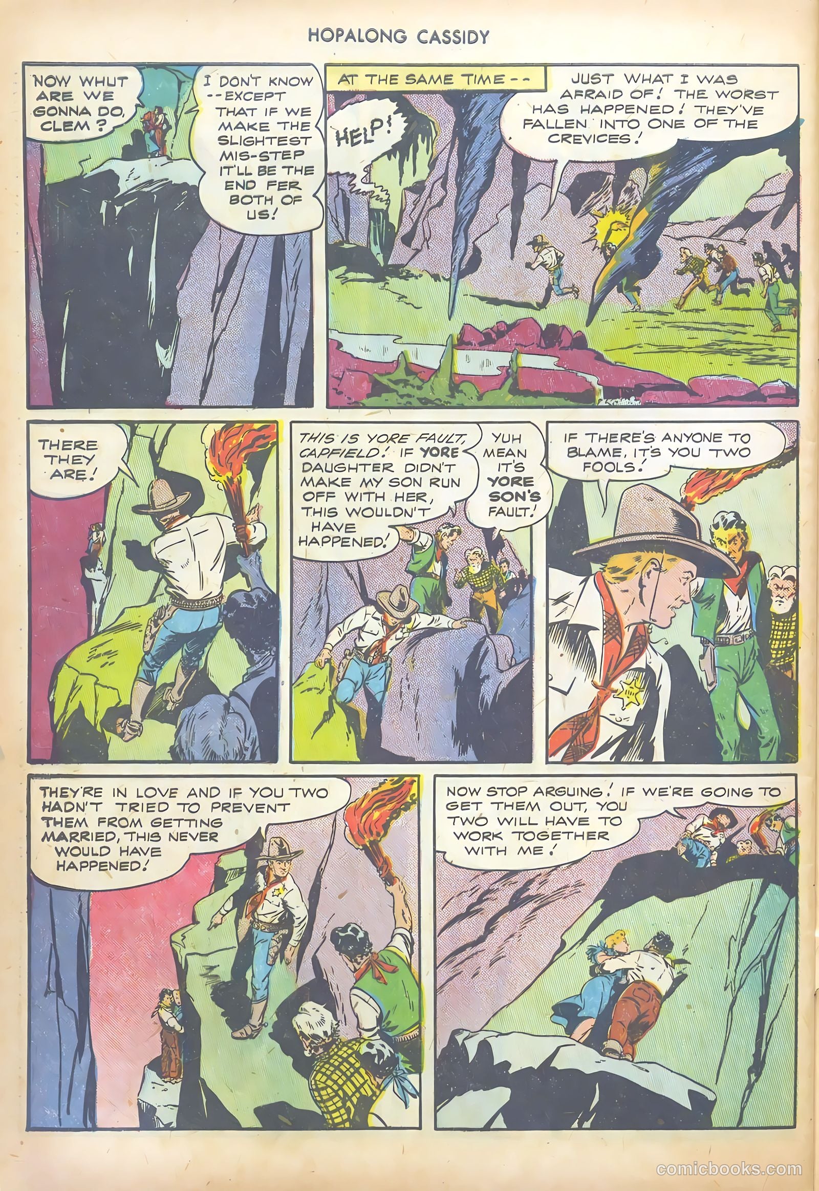 Hopalong Cassidy #12 (1947) — page 46 of 52