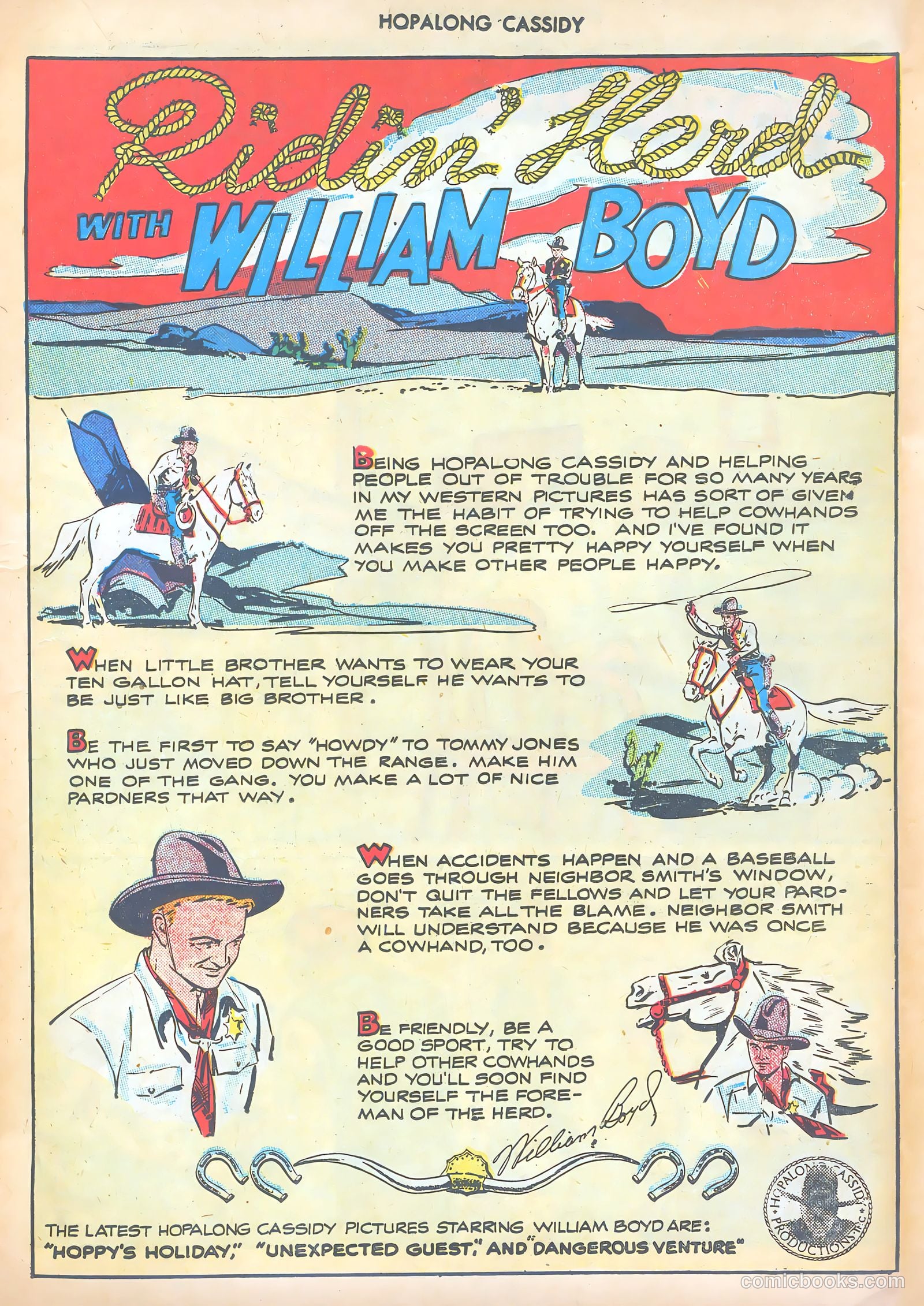 Hopalong Cassidy #13 (1947) — page 15 of 52